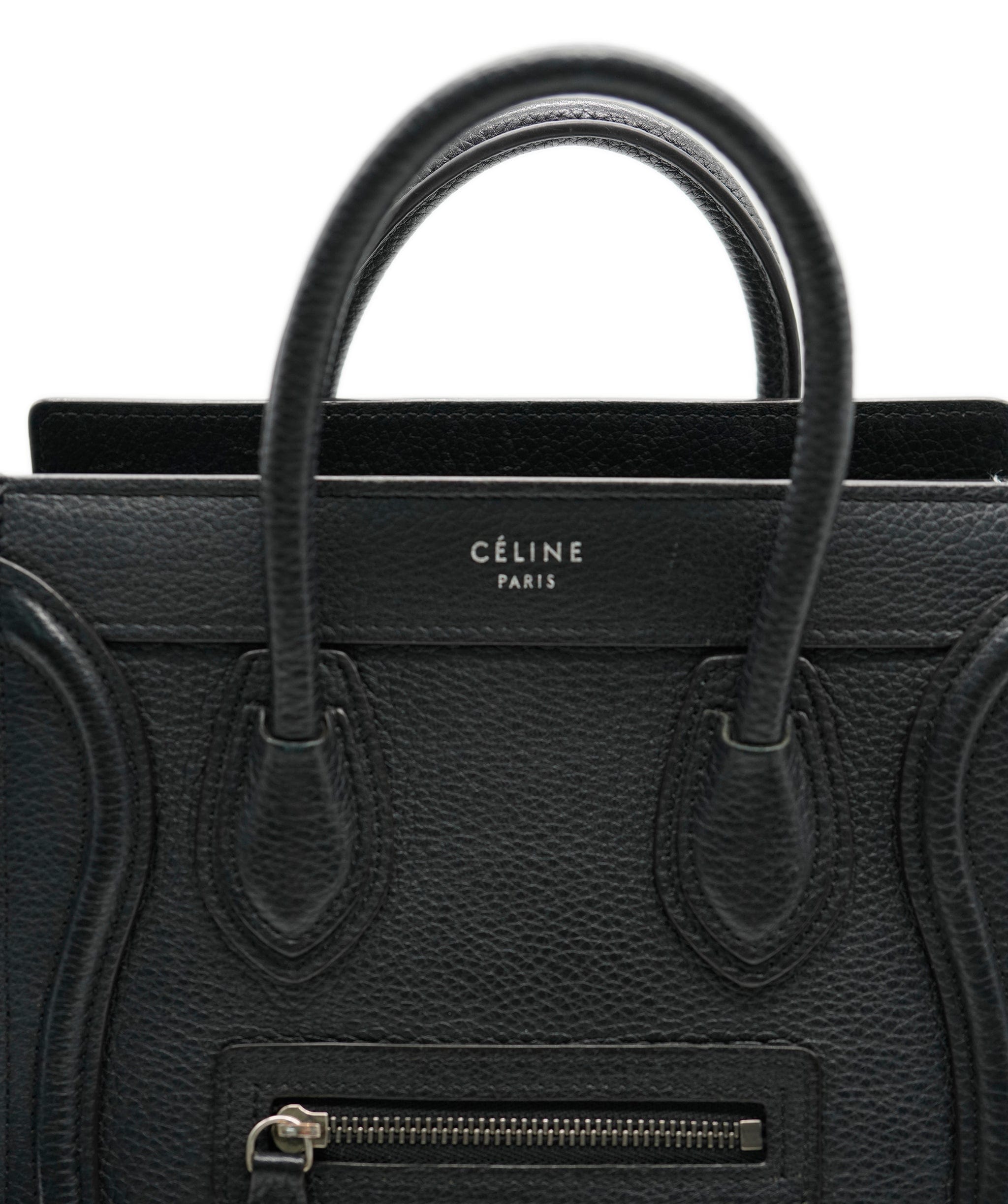 Celine Celine Black Nano Luggage ALL0475