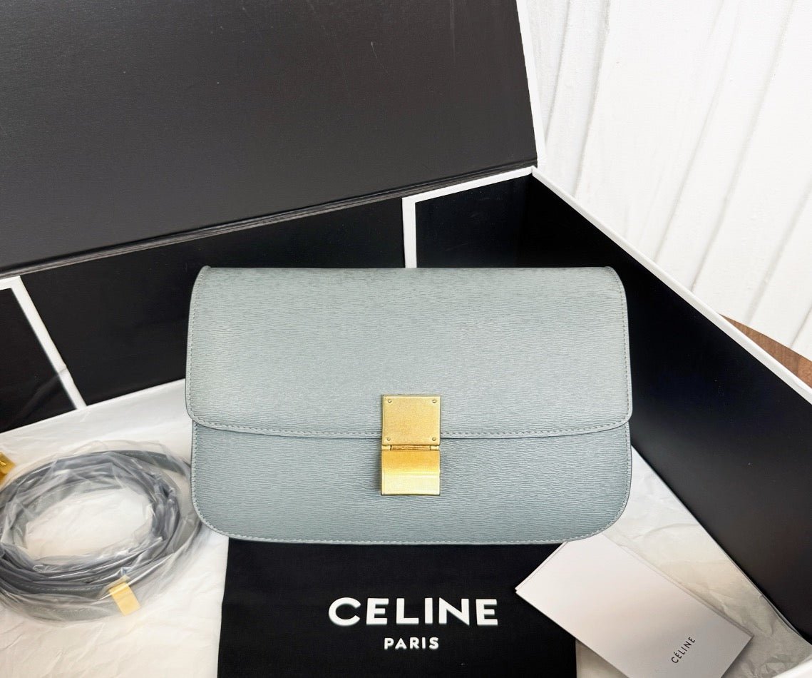 Celine Celine Blue Box Tofu Shoulder Bag 23 22507830