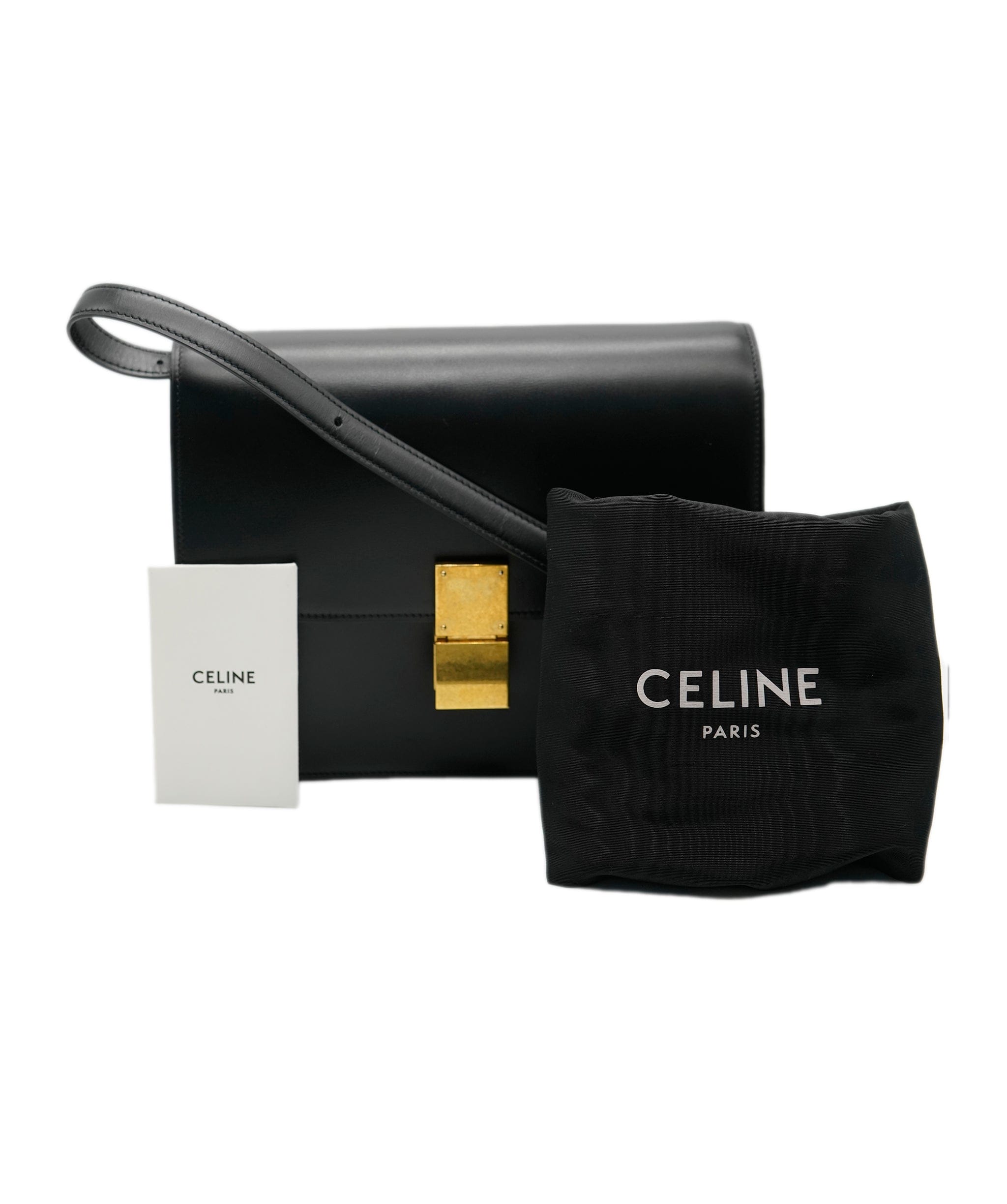 Celine Celine Box Leather Crossbody * From LP Team members closet*  ALC1178