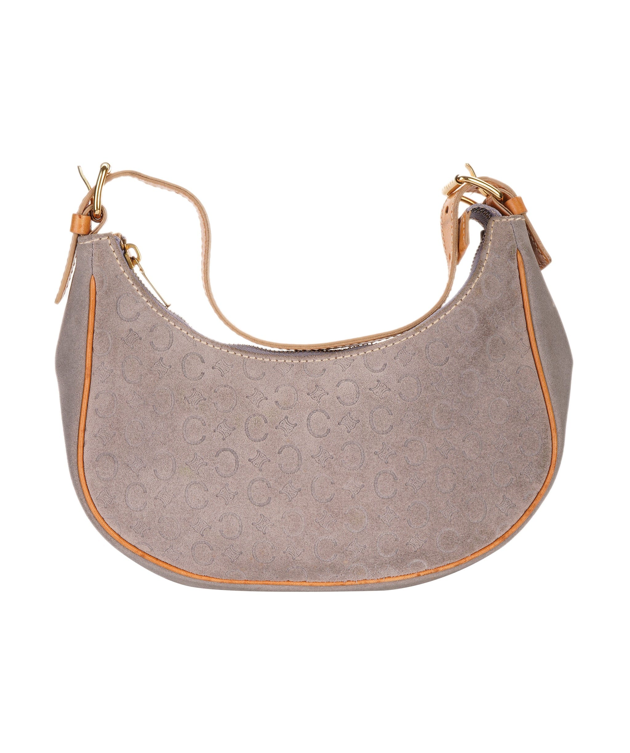 Celine Celine suede half moon shoulder bag  - AJC0843