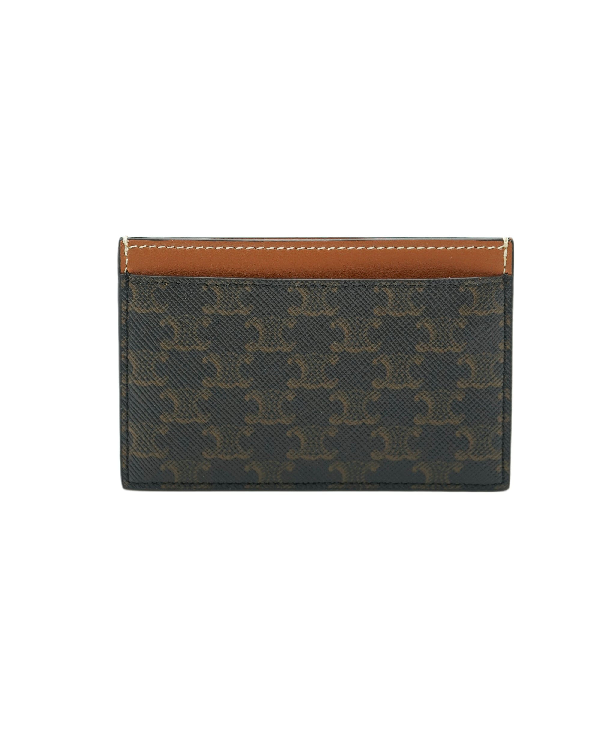 Celine Celine Triomphe brown cardholder - UKL1460