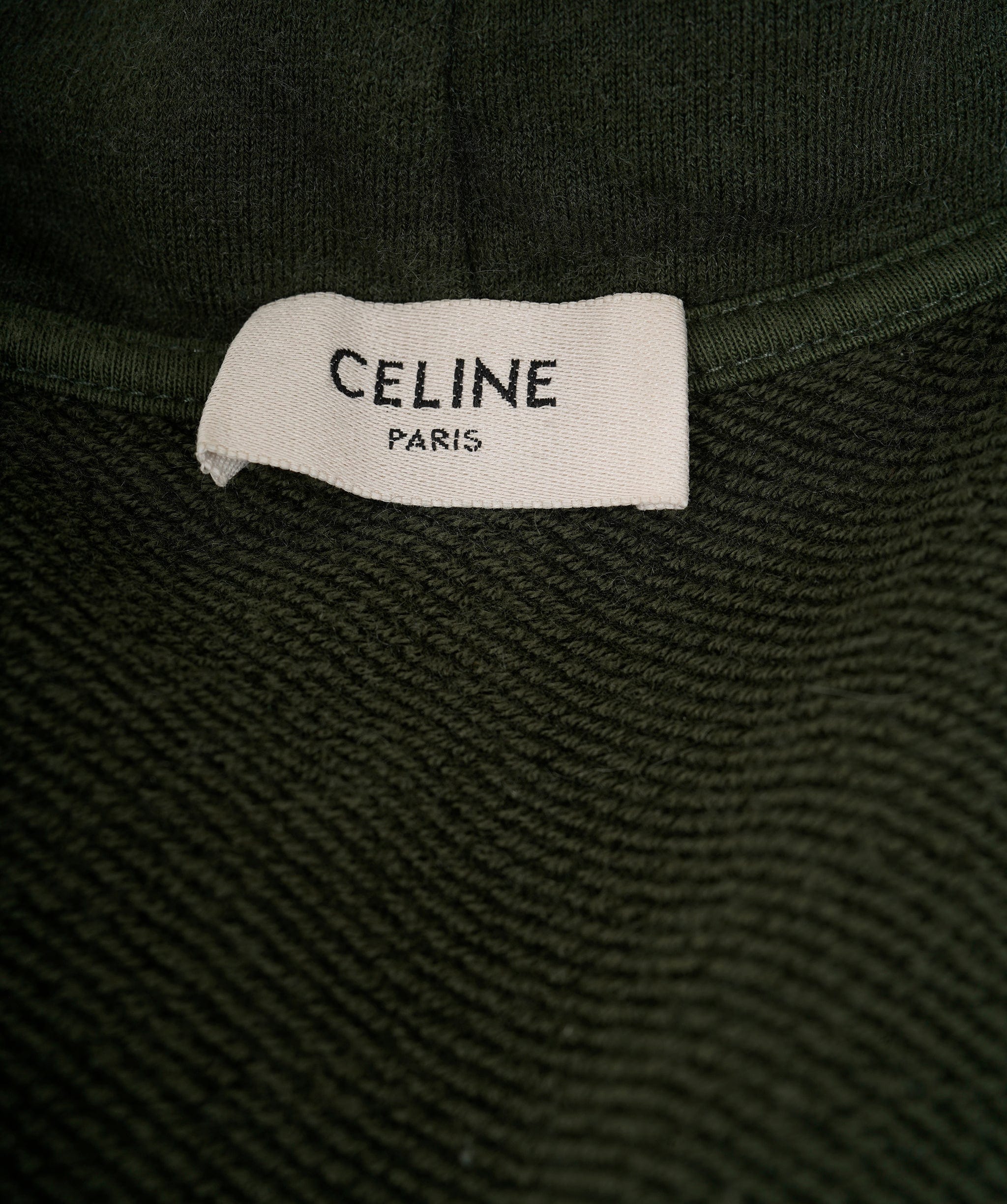 Celine Celine Sweatshirt Green 'Celine 16' AVC1202