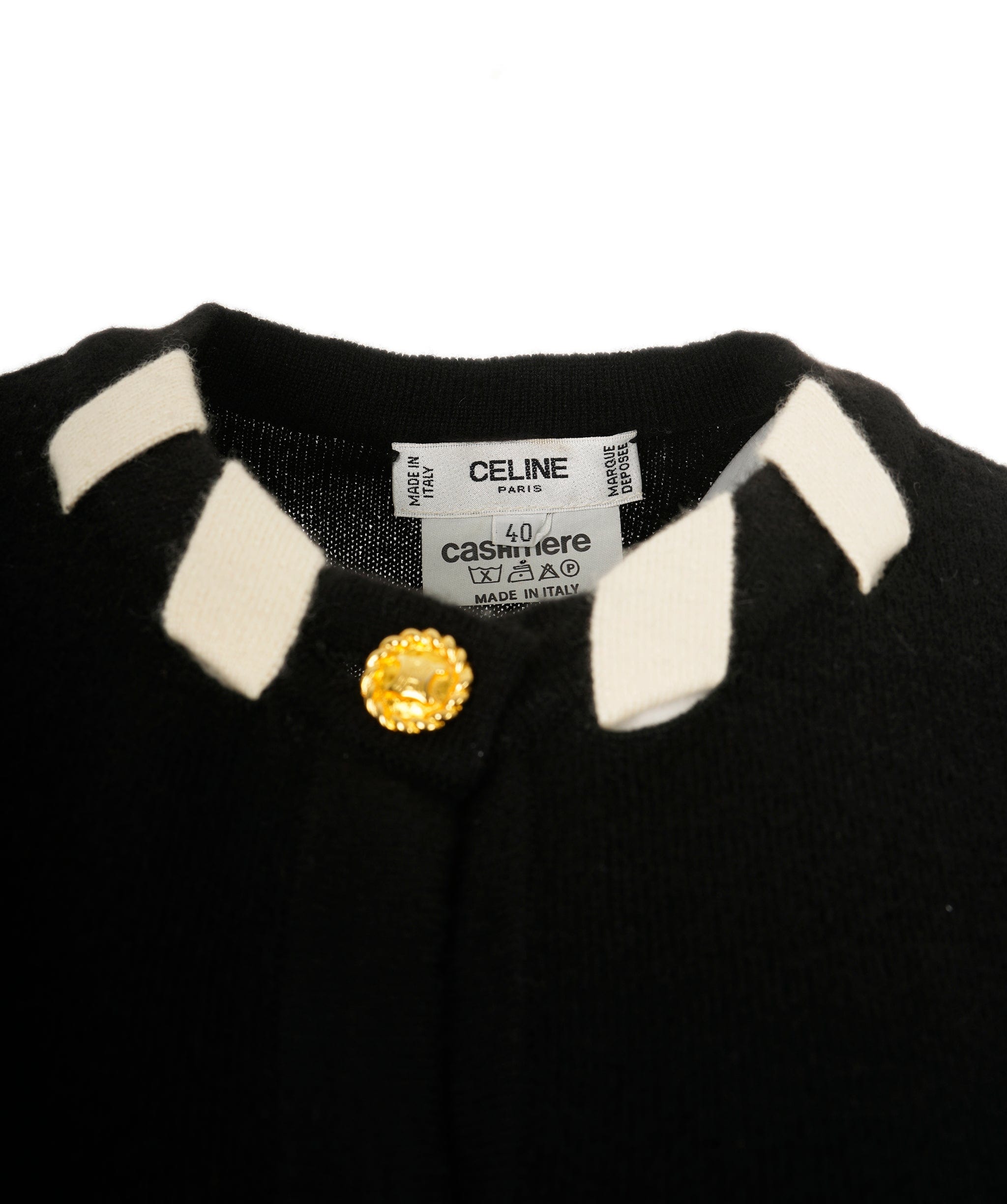 Celine Celine Trimmed Cardigan ASL7590