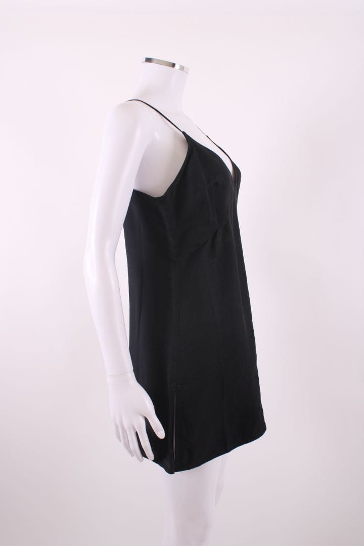 Celine Celine S/S Mini Slip Dress Black 12