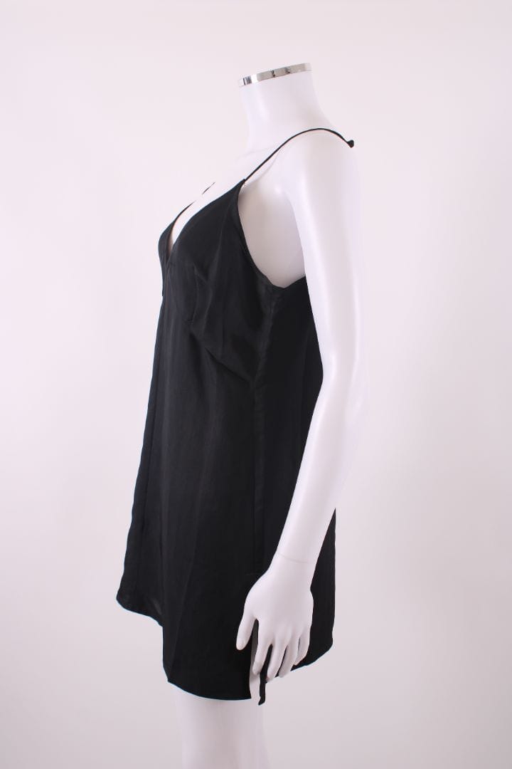 Celine Celine S/S Mini Slip Dress Black 12