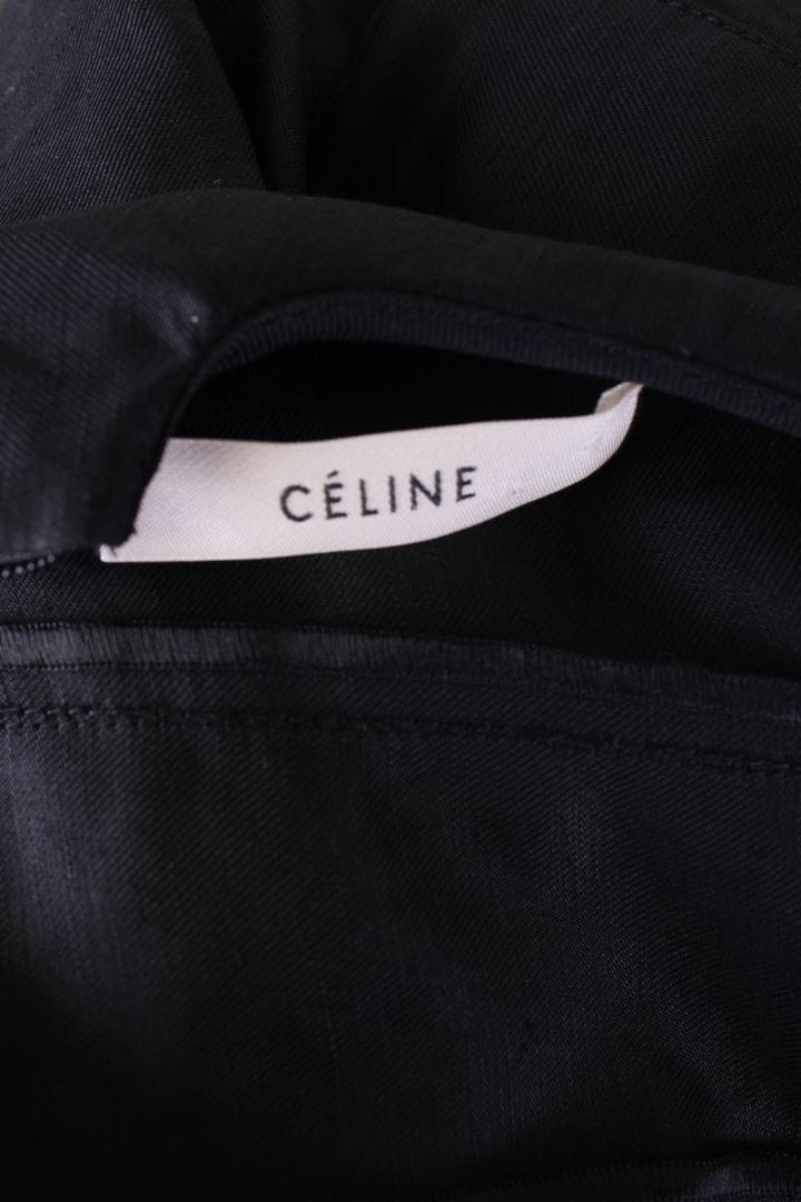 Celine Celine S/S Puff Sleeve Dress Black M