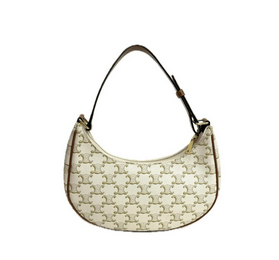 Celine Celine Ava in Triomphe Canvas and Calfskin Bag