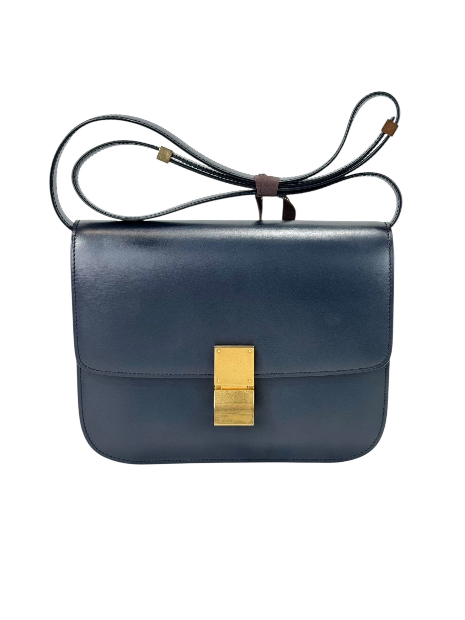Celine Celine Box Classic Navy Bag