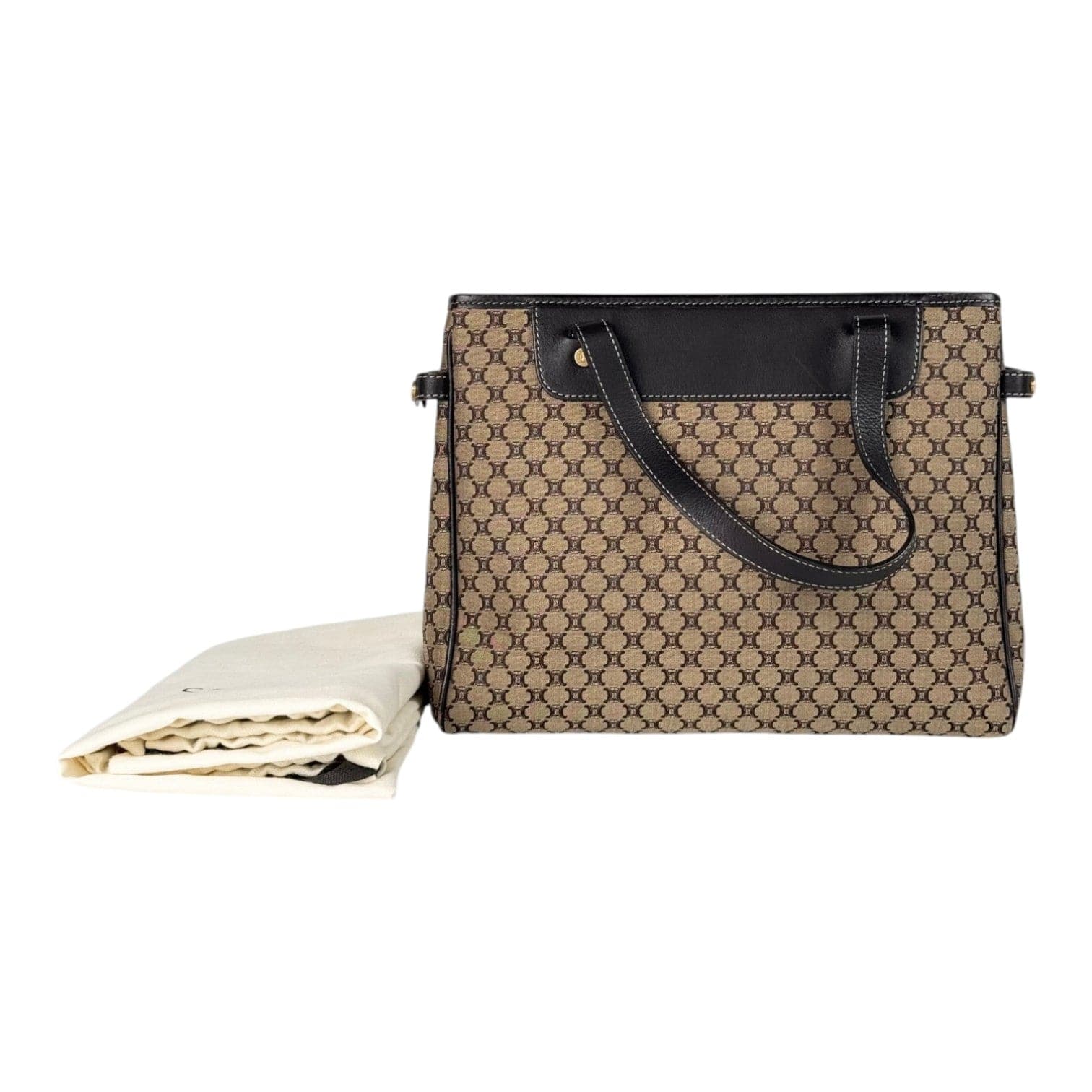 Celine Celine Macadam Coated Canvas Tote Bag