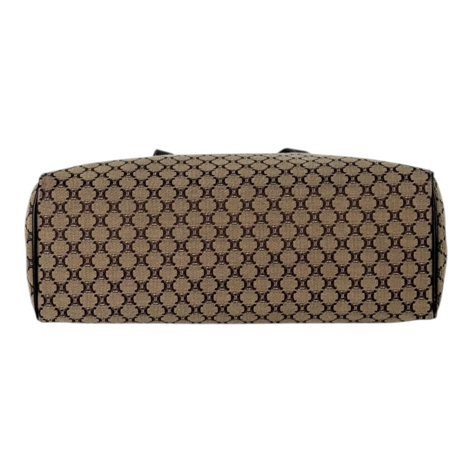 Celine Celine Macadam Coated Canvas Tote Bag