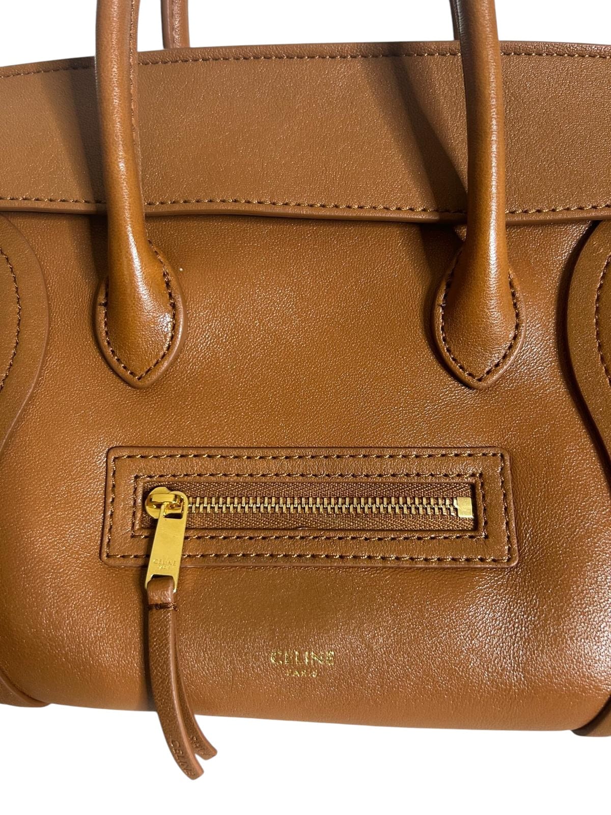 Celine Celine Small Tan Luggage in Lambskin - Current Style Puchased in Jan 2026