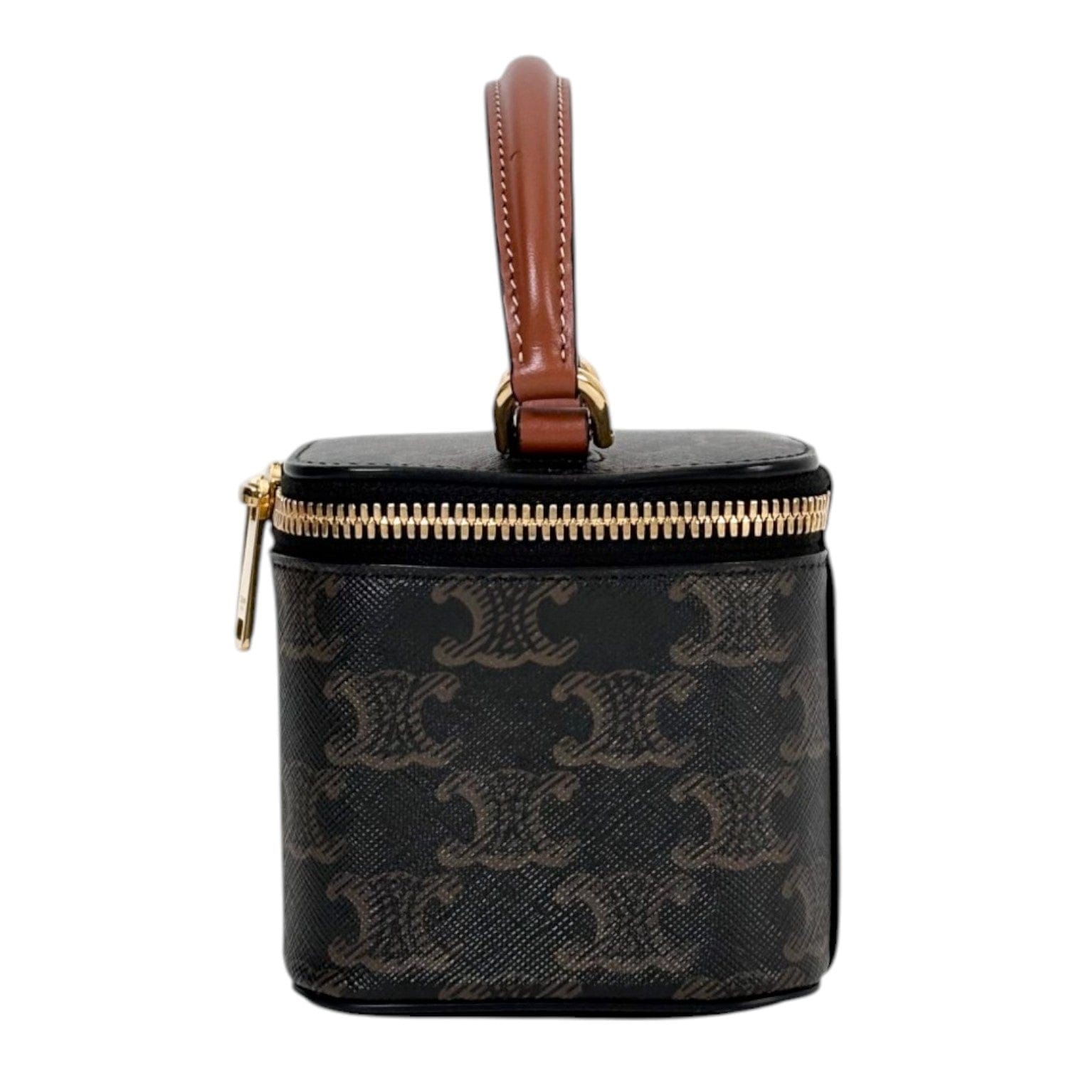 Celine Celine Triomphe Canvas Vanity Bag