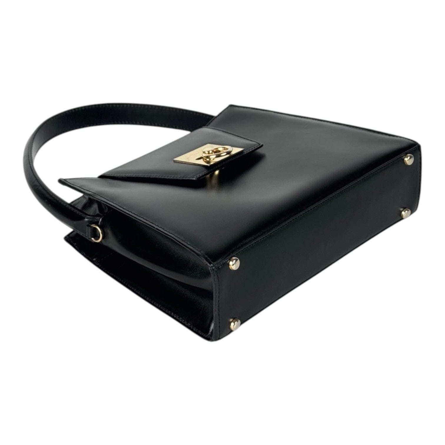 Celine Celine Vintage Black Leather Bag