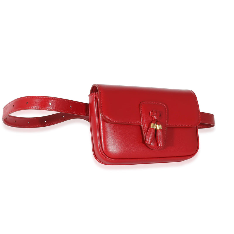 Celine belt 2025 bag red