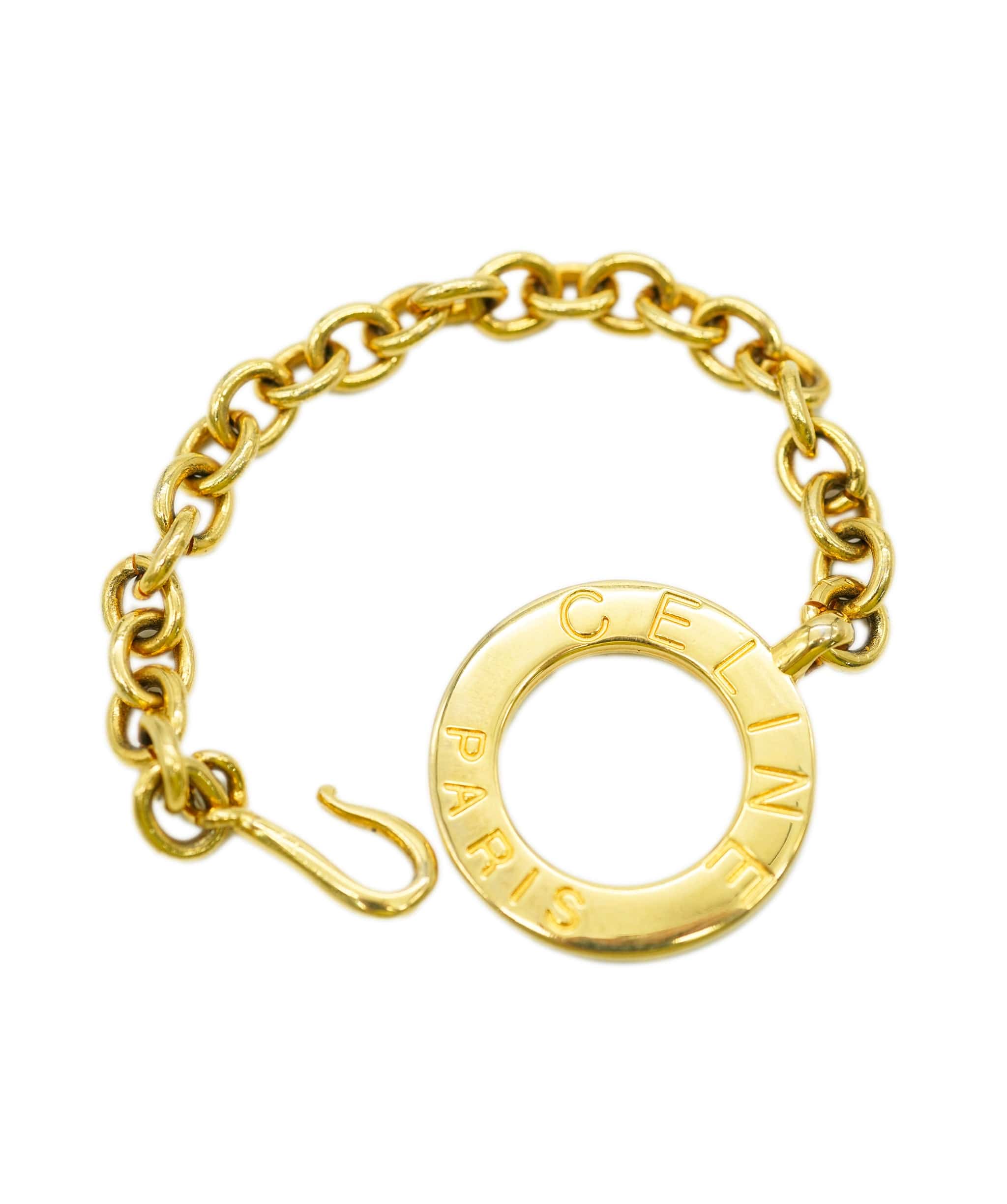 Celine Celine thin chain gold bracelet AGC1775