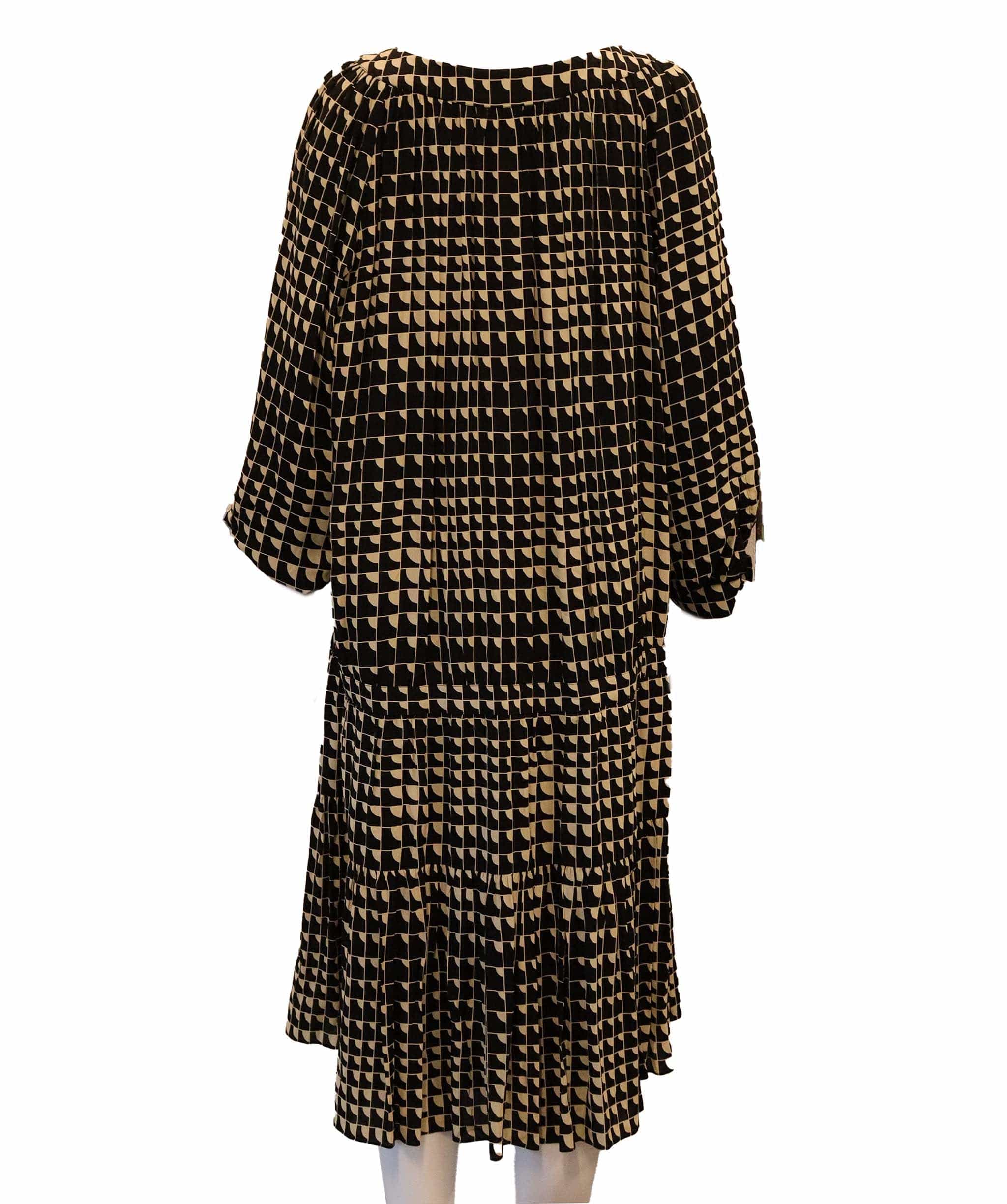 Celine Celine Geometric silk dress AGC2393
