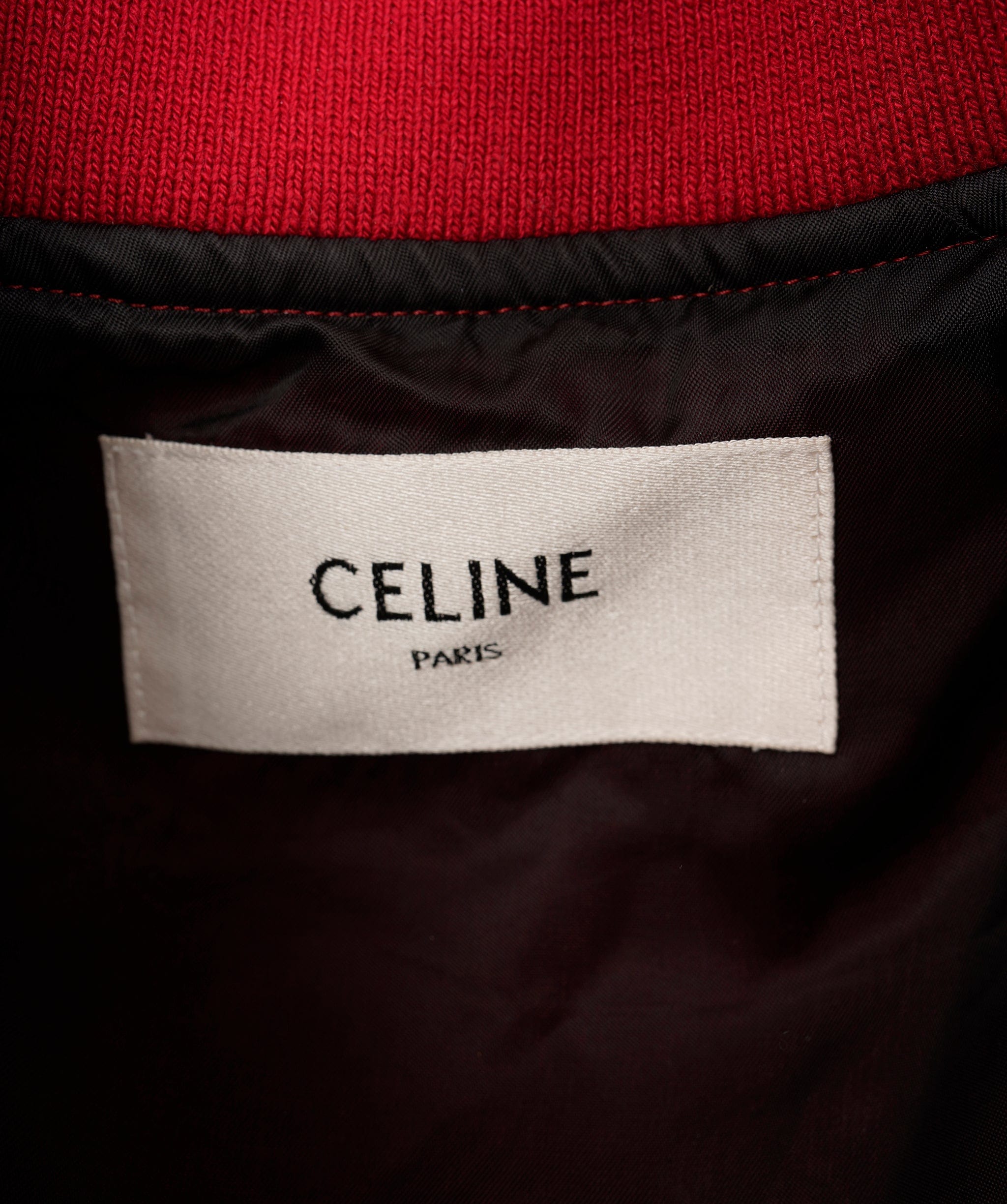 Celine Celine Red Bomber Jacket  ALC1301