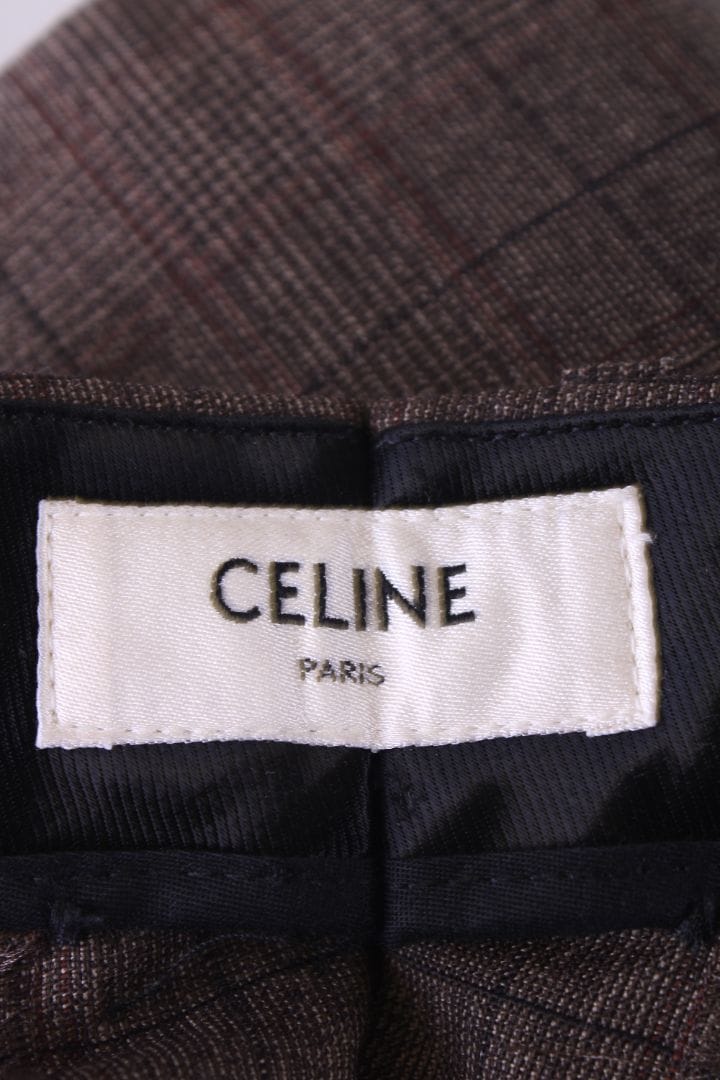 Celine Celine Straight Leg Trousers Brown L