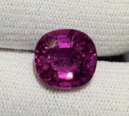 7.33ct Purple Cuprian Tourmaline with Certificate  DXBCS3671
