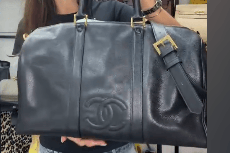 Chanel C26040848 Chanel Boston Bag Black
