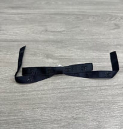 CHANEL CHANEL 25B Black Diamond Double C Hair Clip 3102604182954