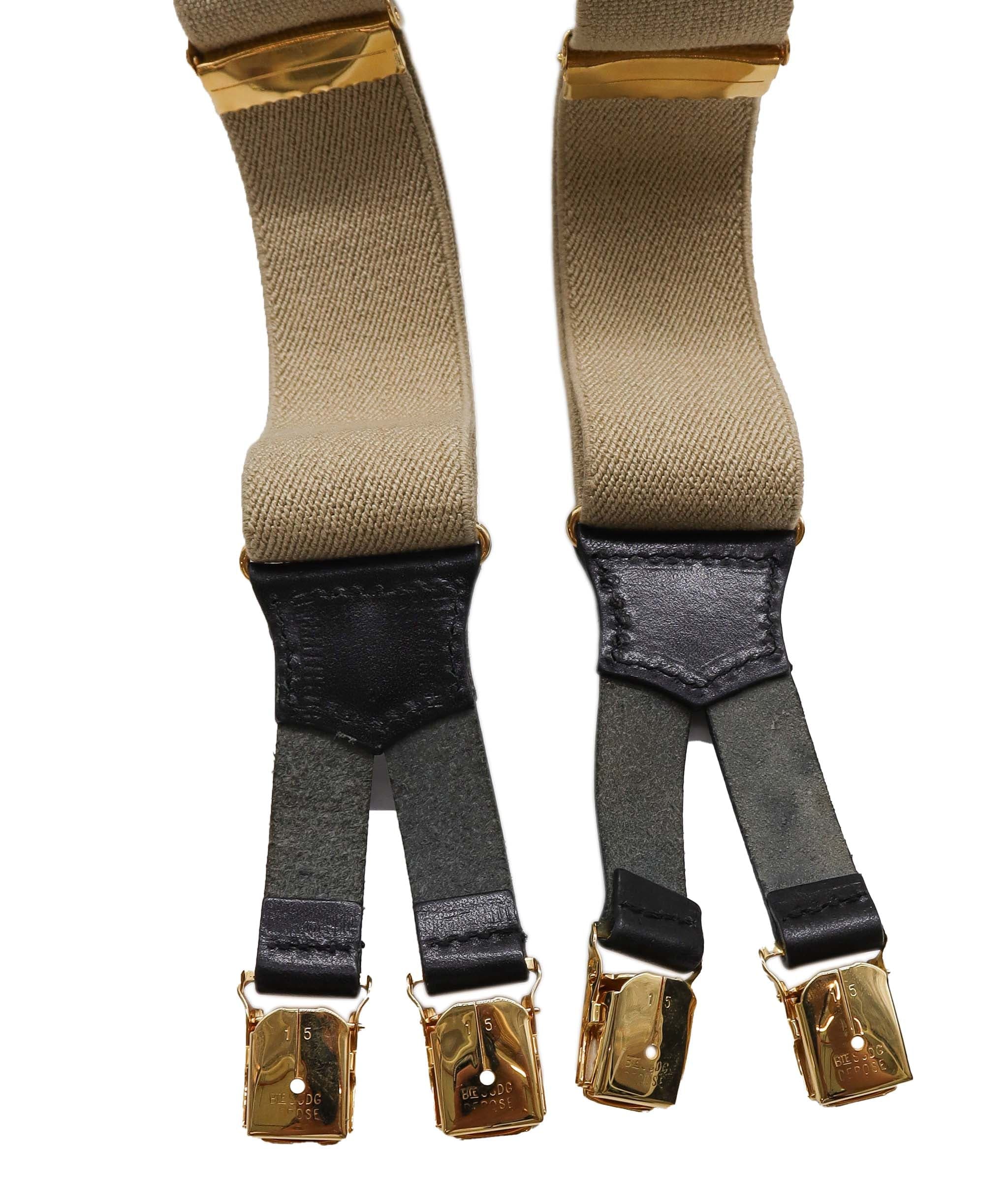 Chanel CHANEL Canvas Leather Suspenders - DXBS0951