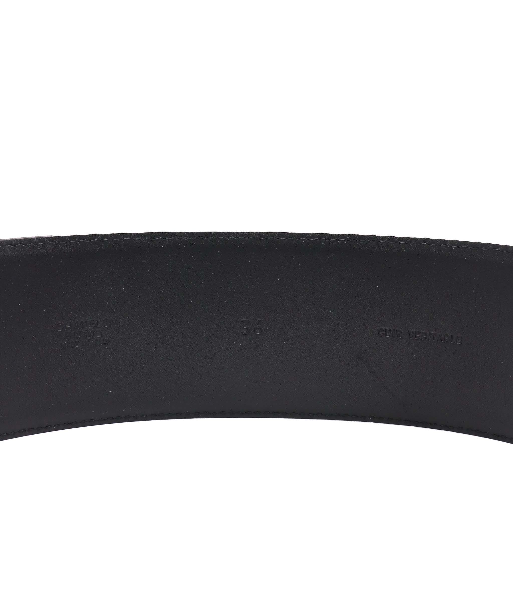 Chanel CHANEL "GABRIELLE" BELT BLACK ASC7312
