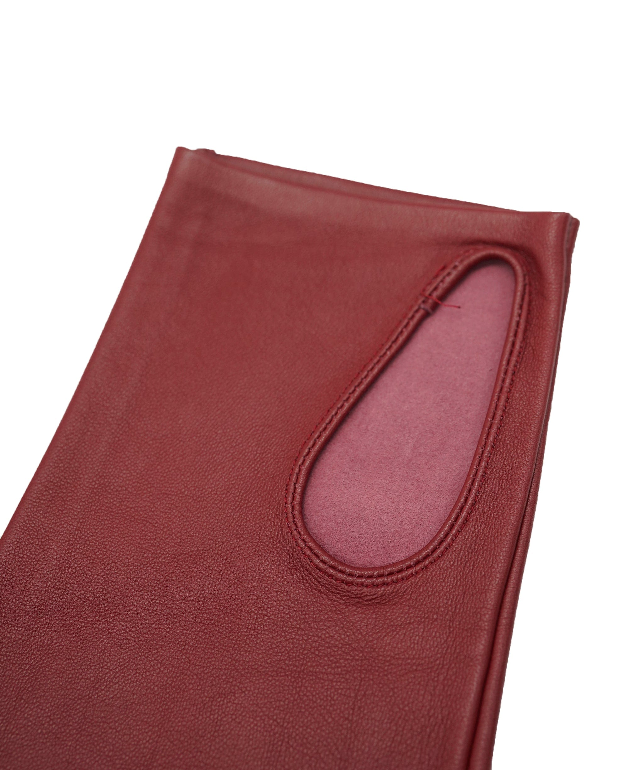 Chanel Chanel leather red mittens DXBS3779