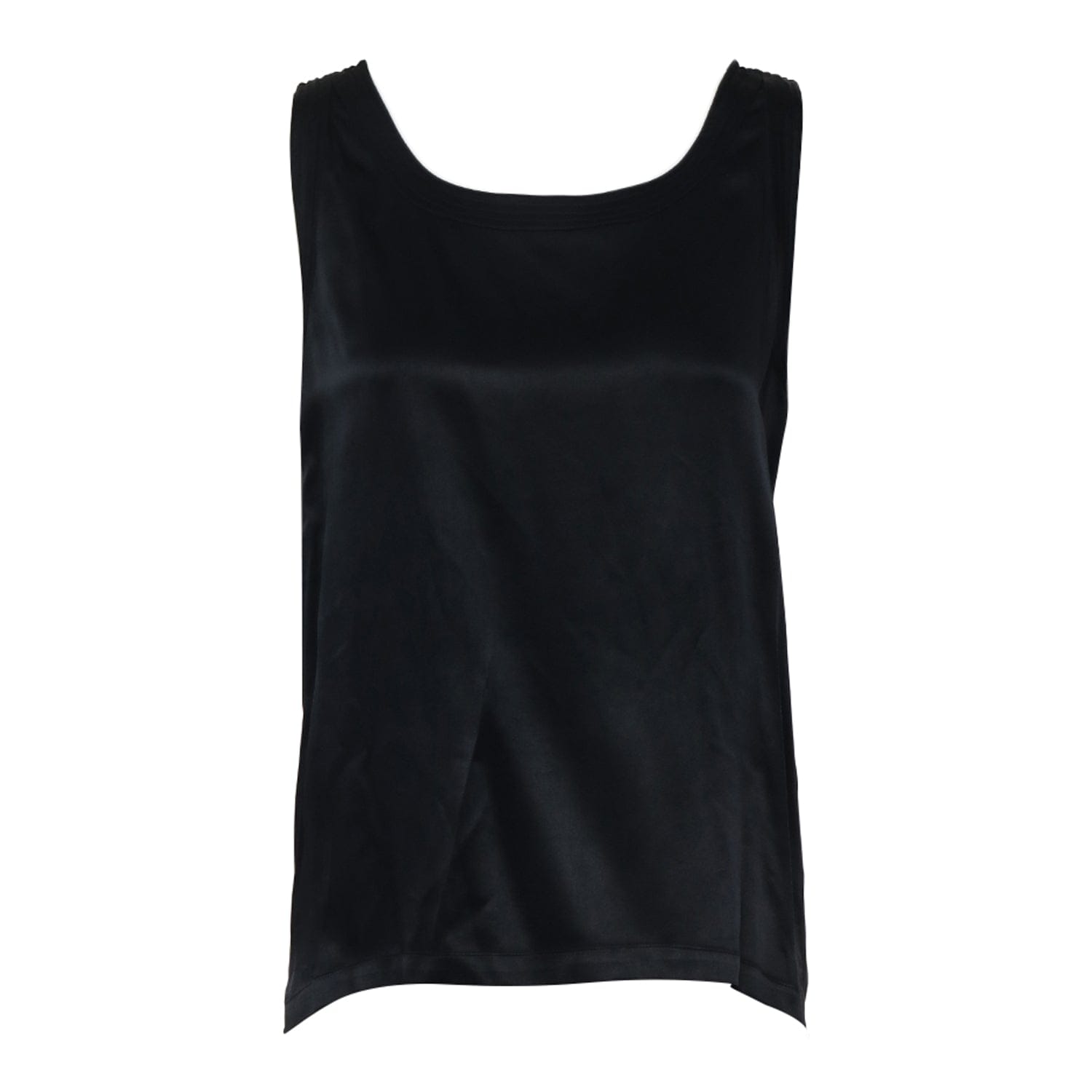 Chanel Chanel Logo Button Sleeveless Top