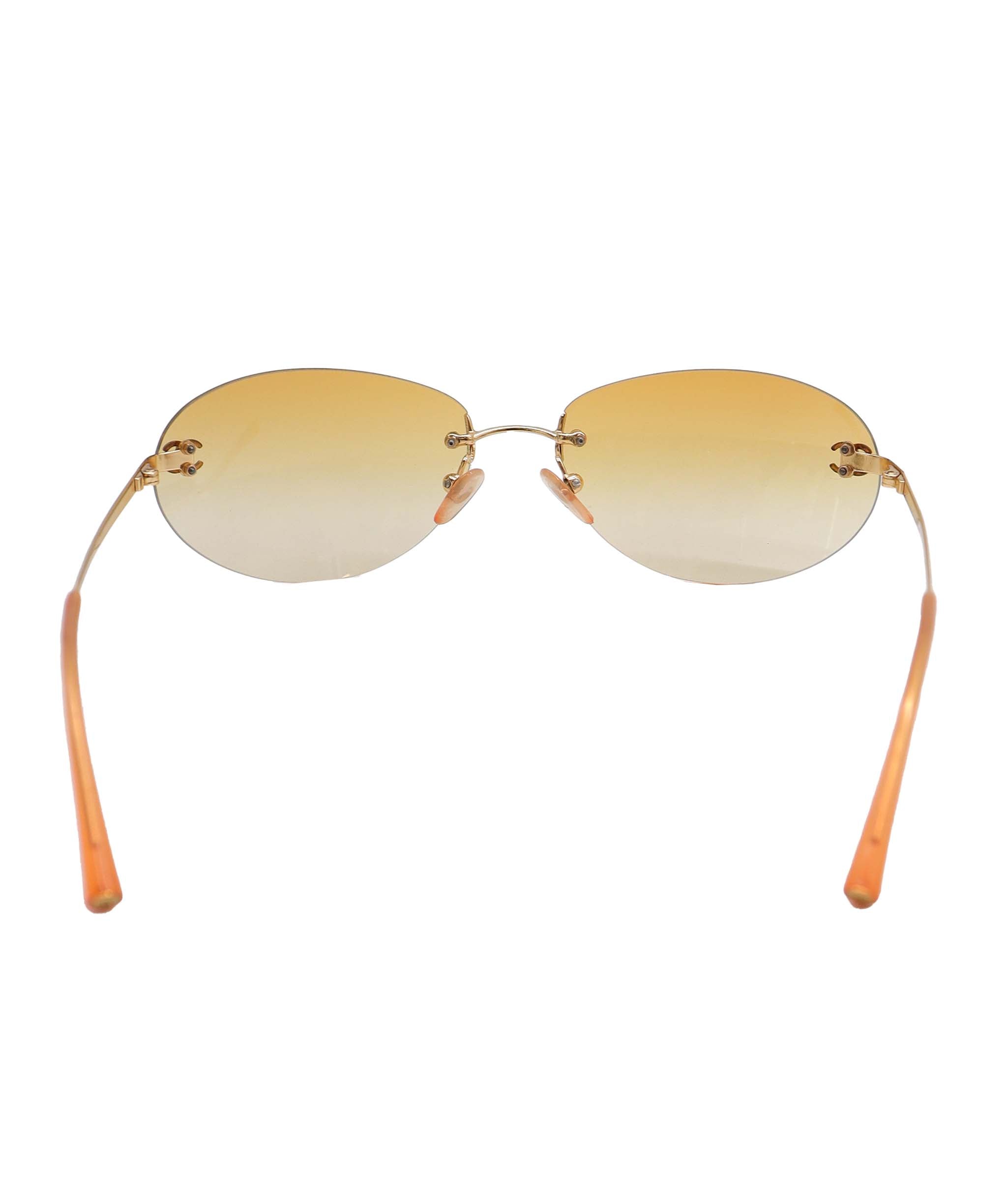 Chanel Chanel Logo Rimeless Sunglasses DXBS3798