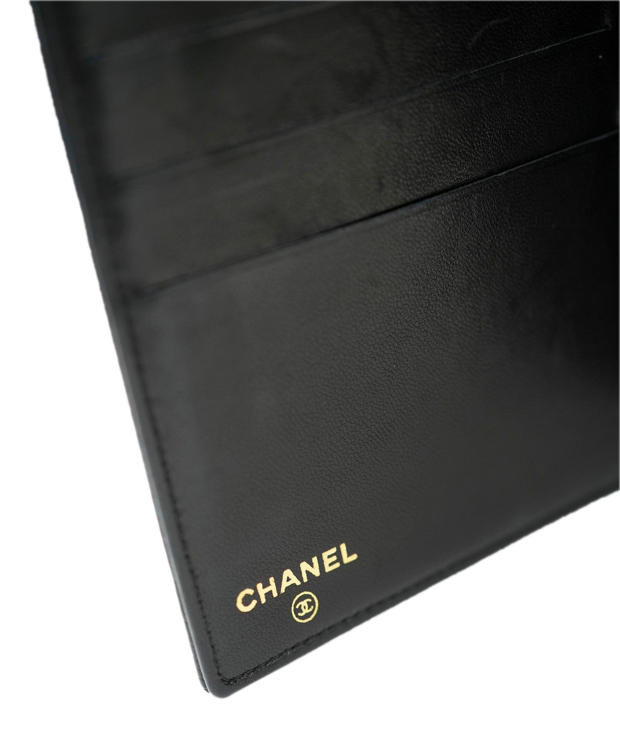 Chanel CHANEL Long Wallet Black Caviar skin DBXS3577