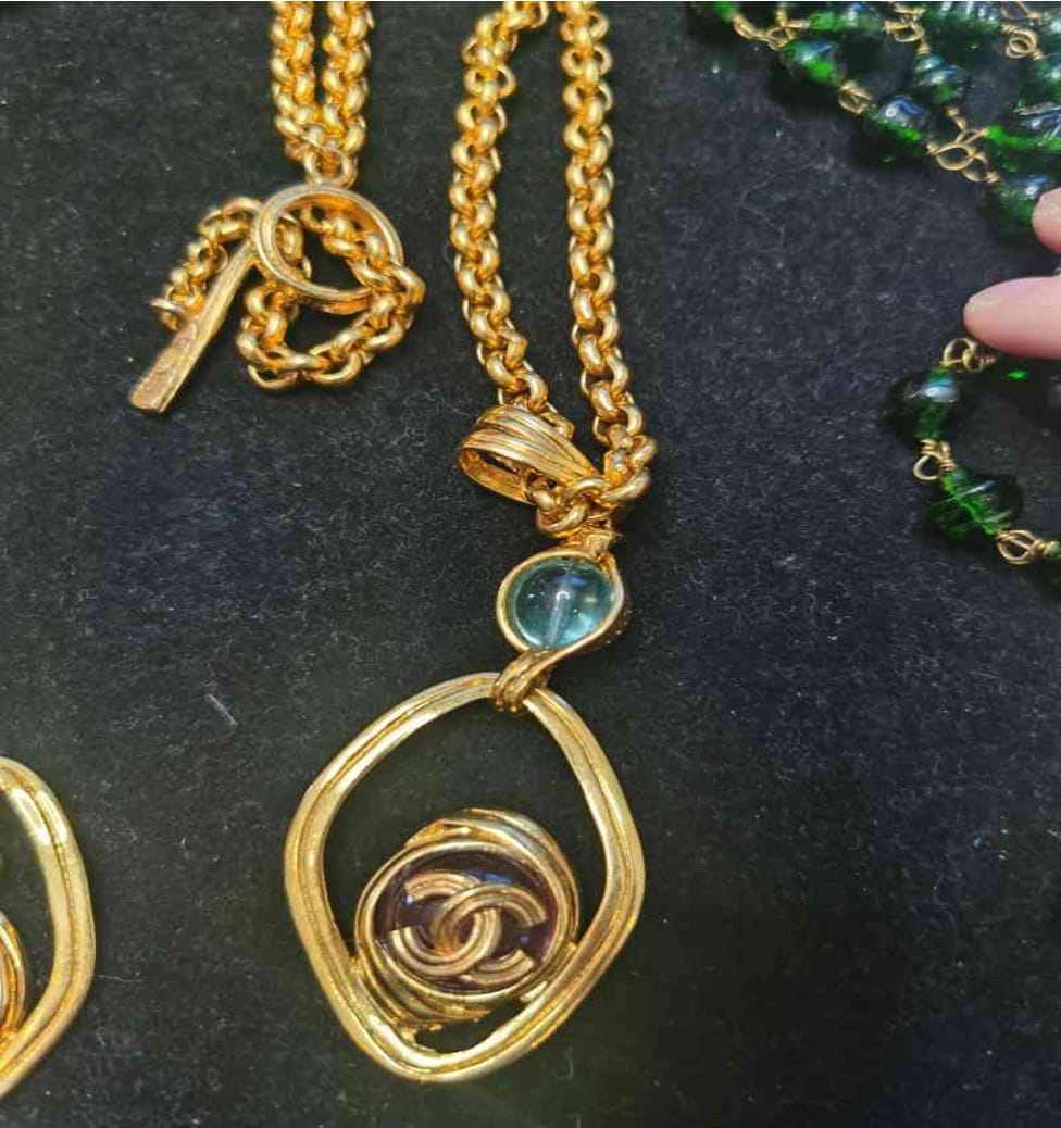 Chanel CHANEL Macaron Necklace LZ2309182