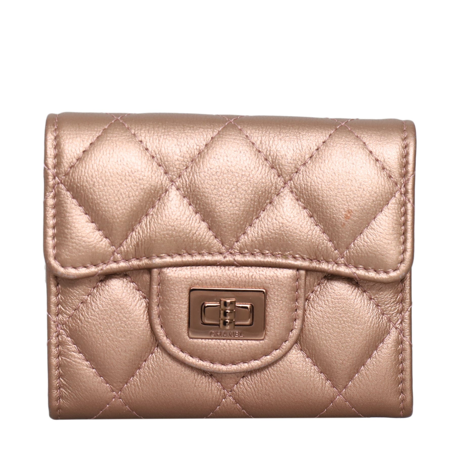 Chanel Chanel Metallic 2.55 Coin Flap Purse