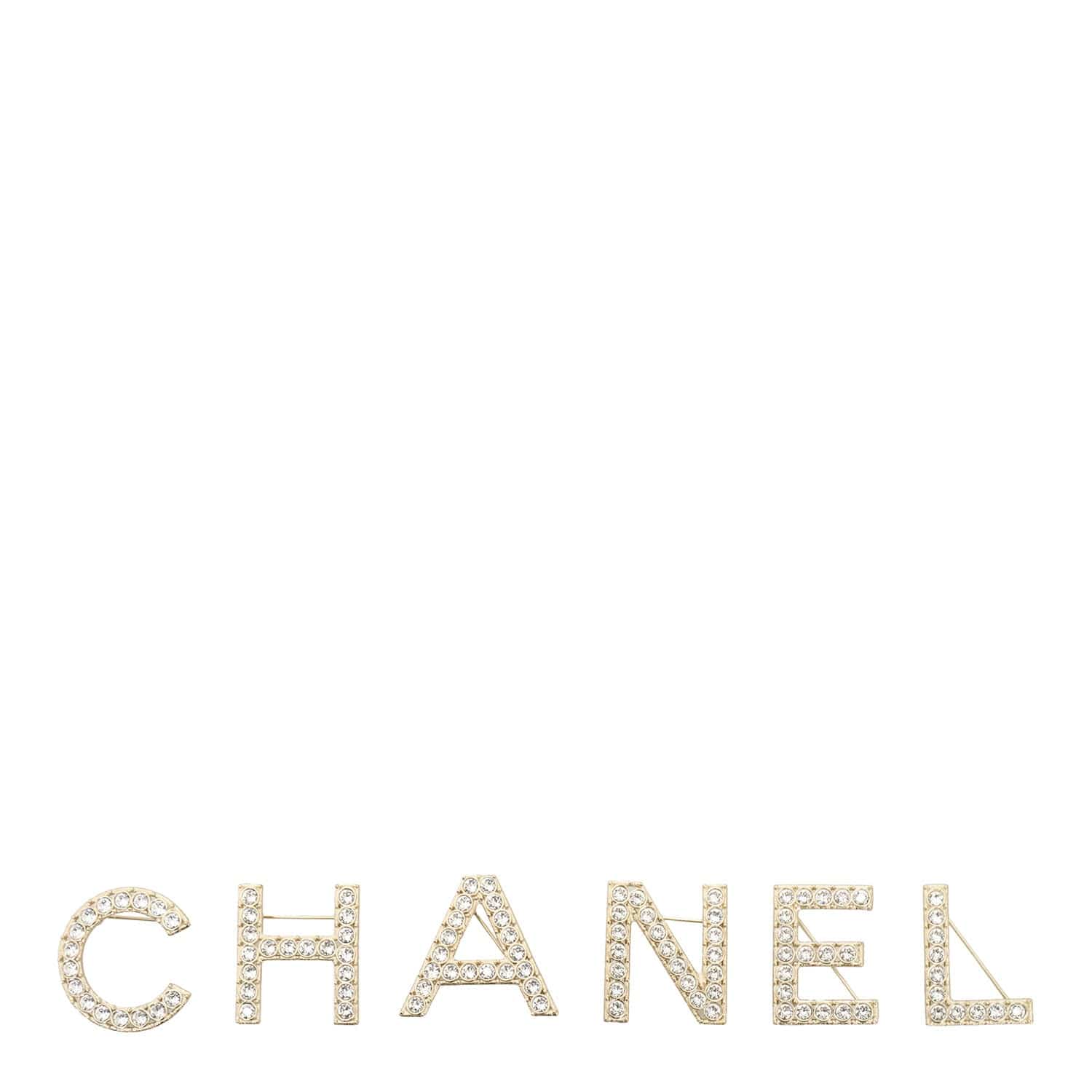 Chanel Chanel Runway Letter Brooch Set