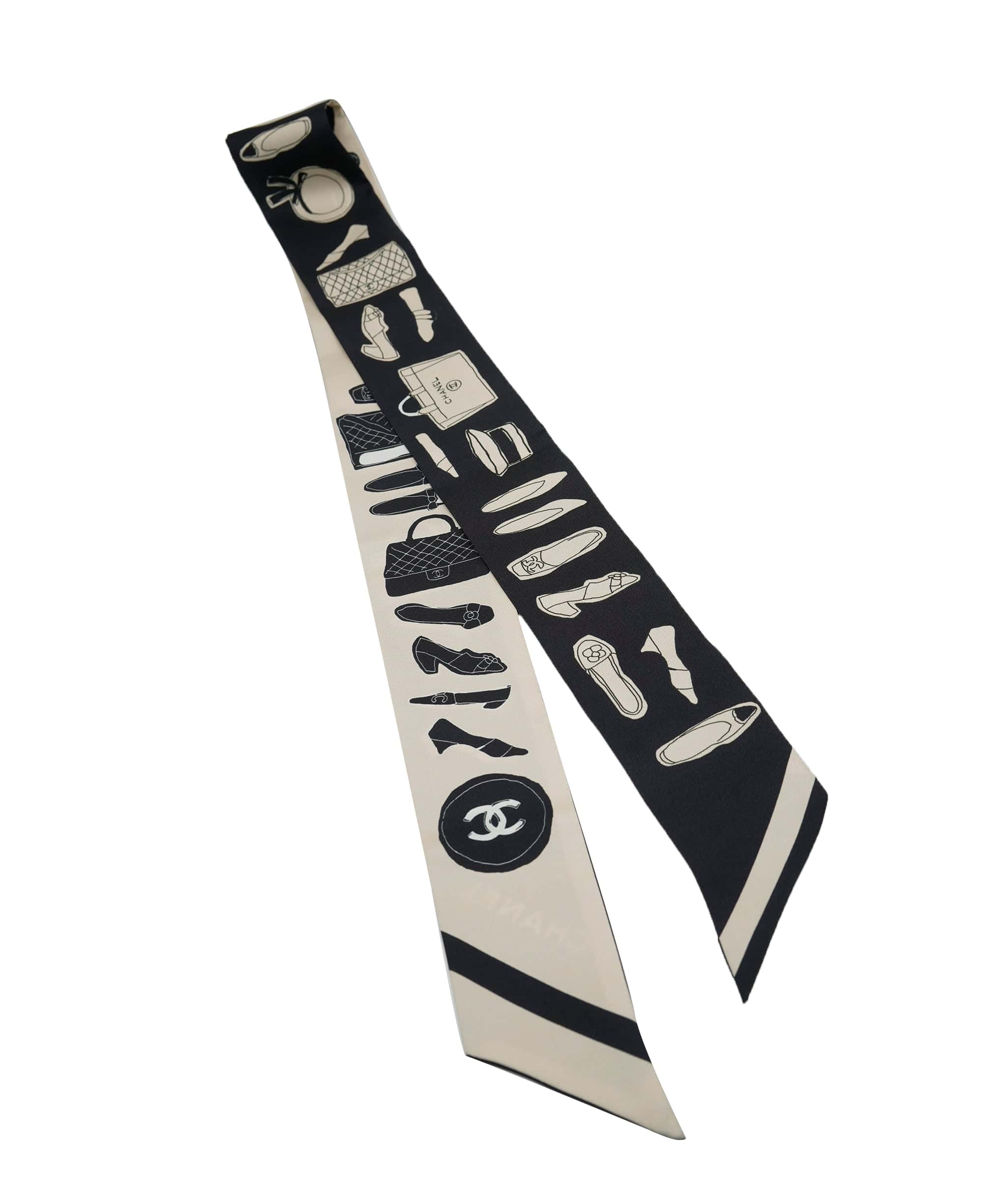 Chanel Chanel Silk twilly, Excellent conditions  AKL0132