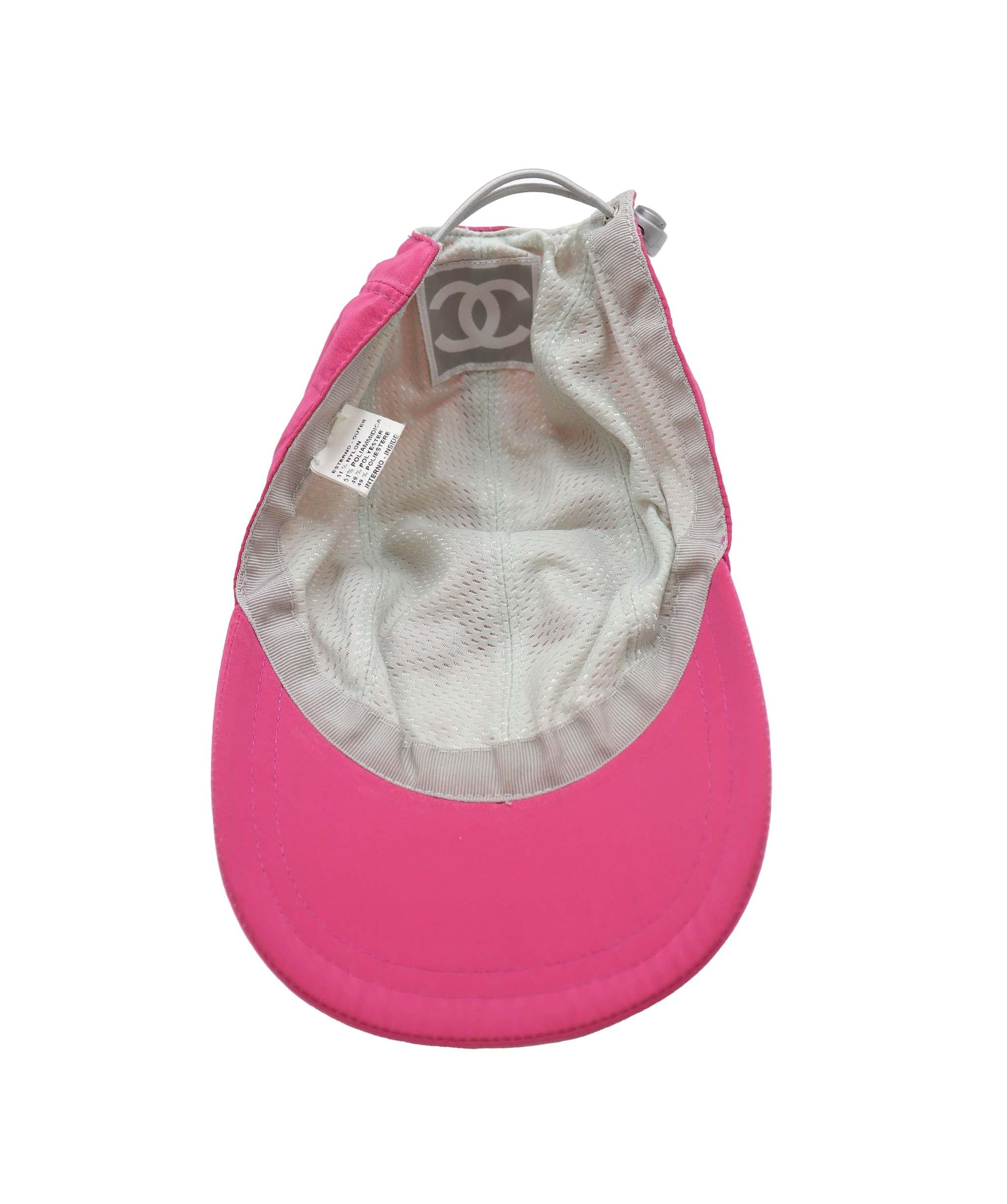 Chanel Chanel Sport Line Nylon Pink Cap Size S DXBS3709