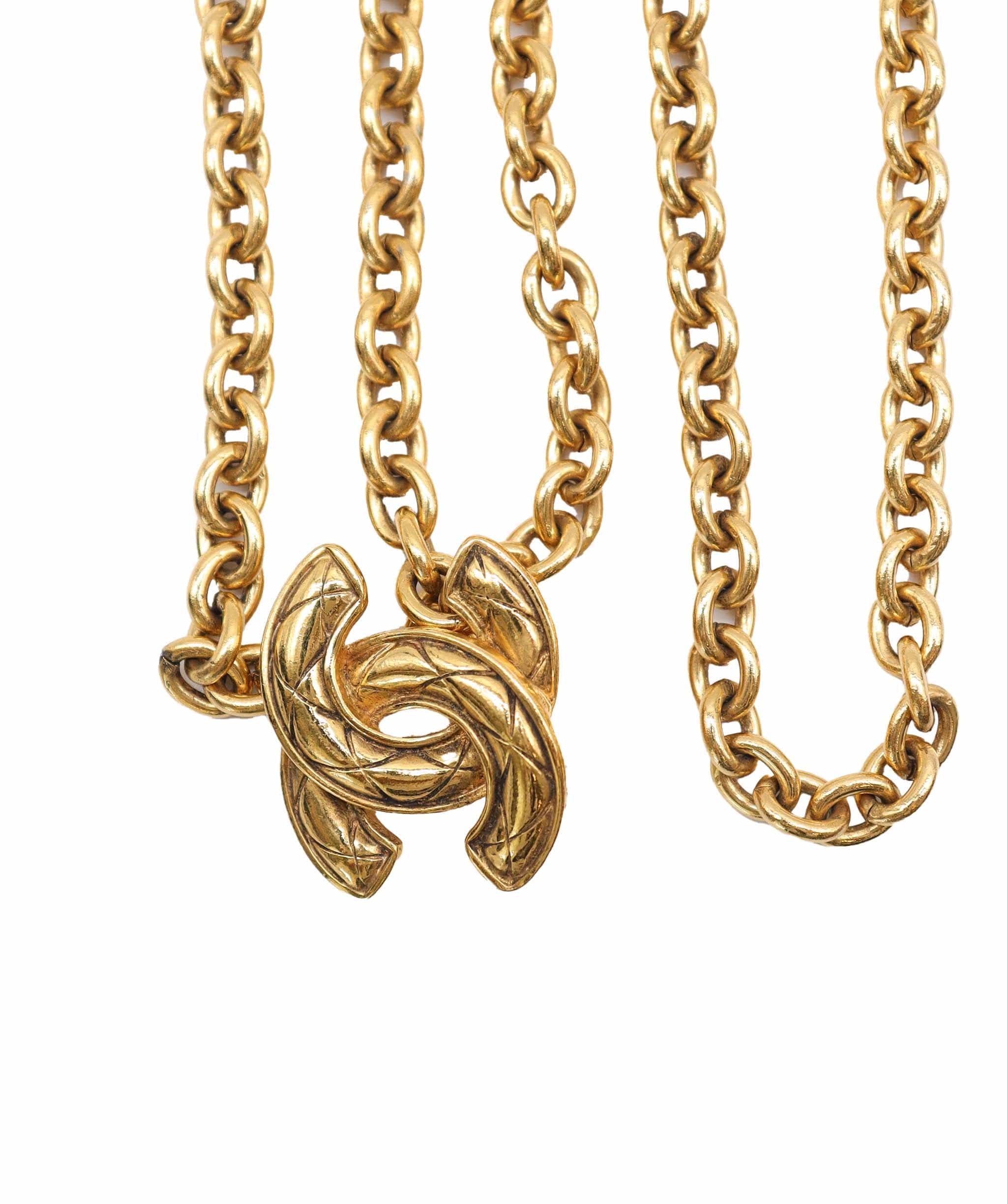 Chanel CHANEL TRIPLE CHAIN BELT COCOMARK ACCESSORY DXBS4144