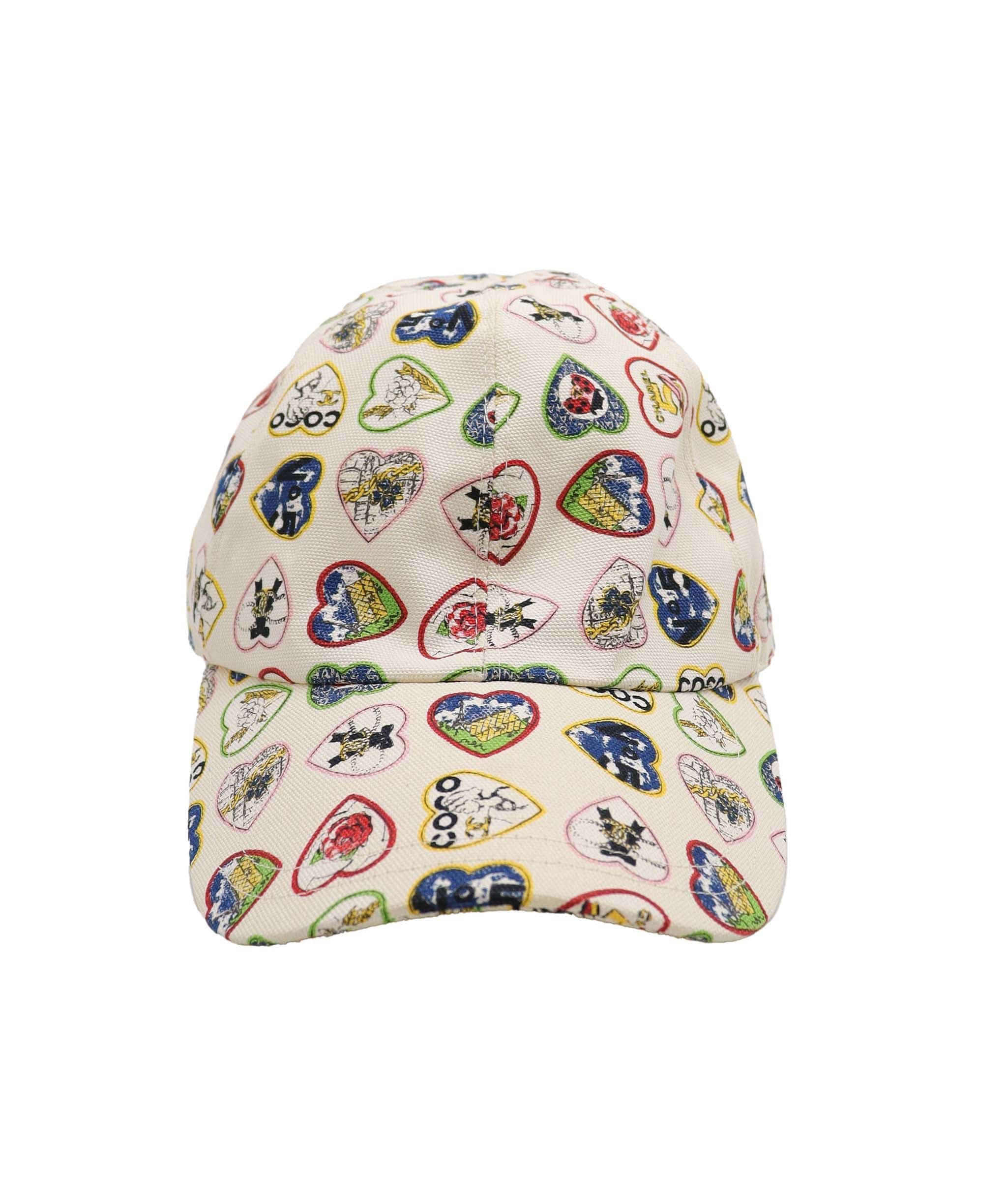 Chanel Chanel Valentine Cotton Ivory Cap Size M DXBS3646