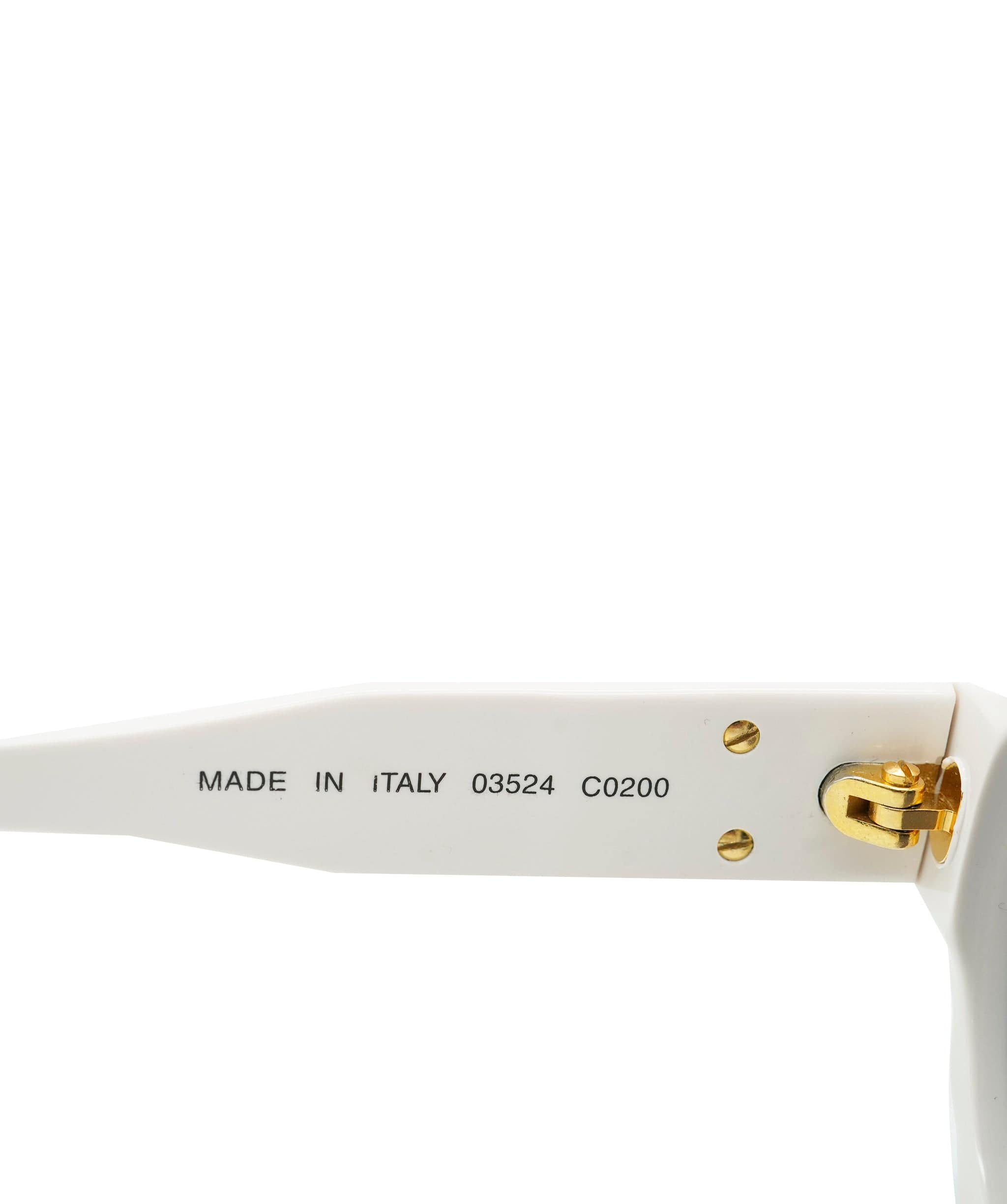 Chanel Chanel Vintage Frames White Black ALTC0002