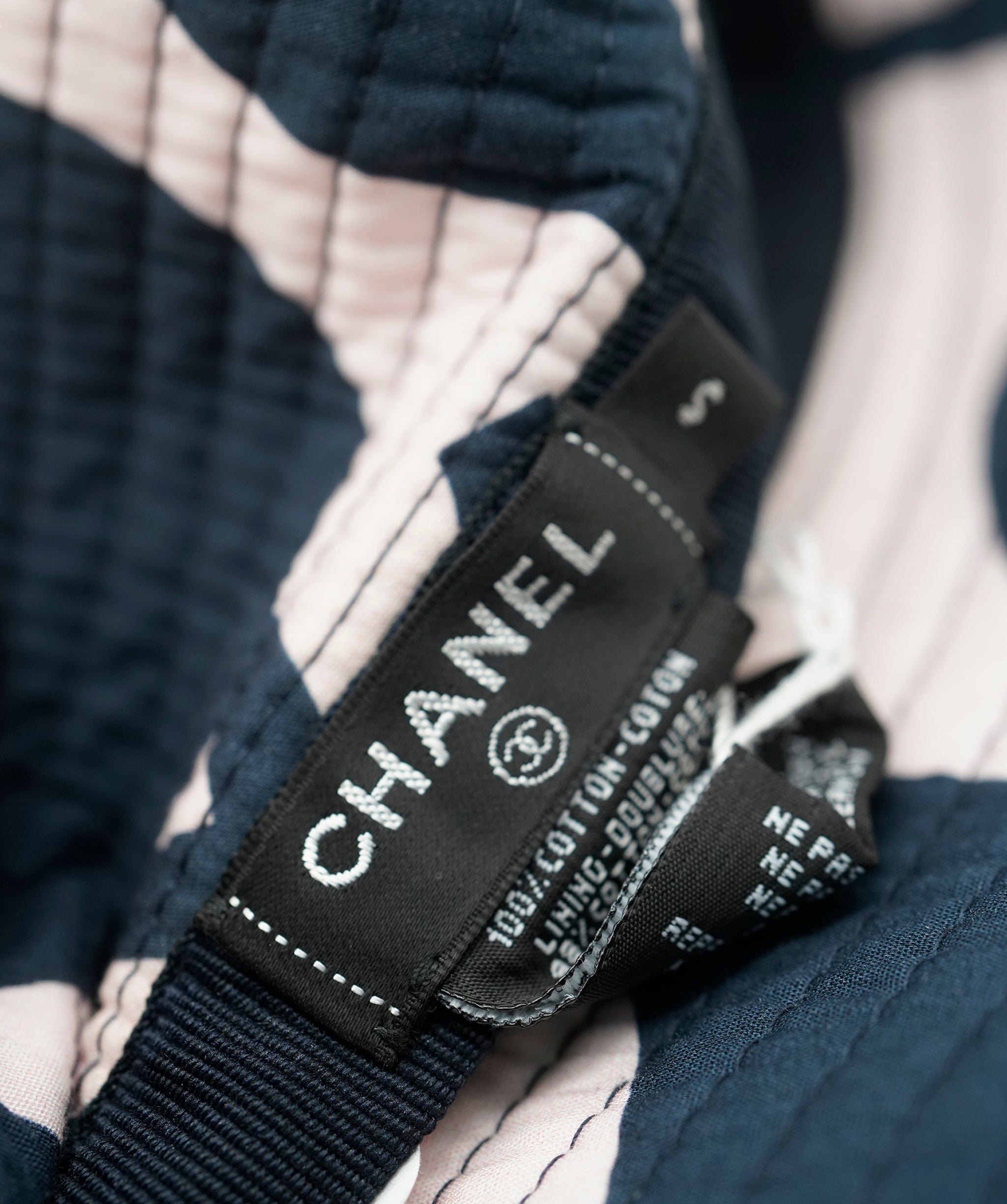 Chanel Chanel waves collection hat excellent condition  AKL0108