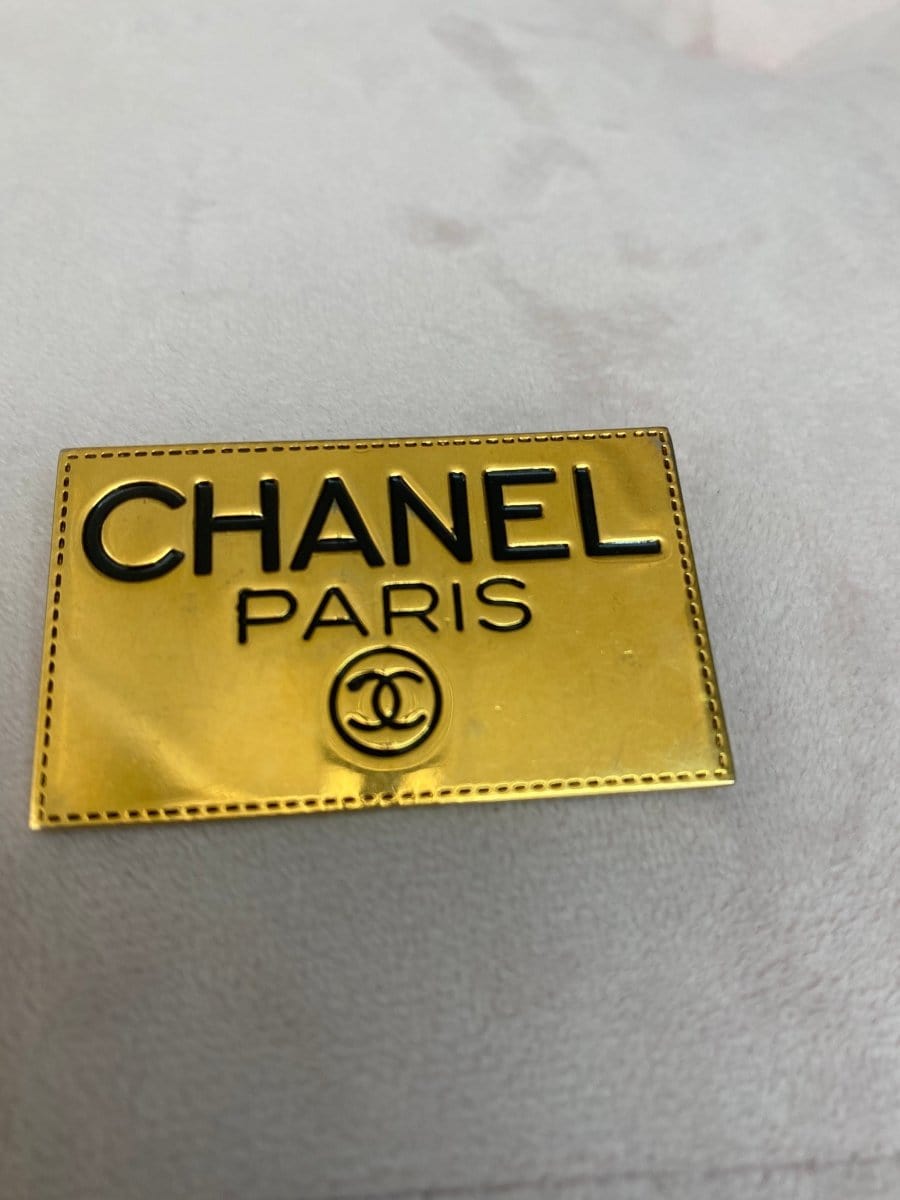 47736 Chanel Logo Plated Bro -R