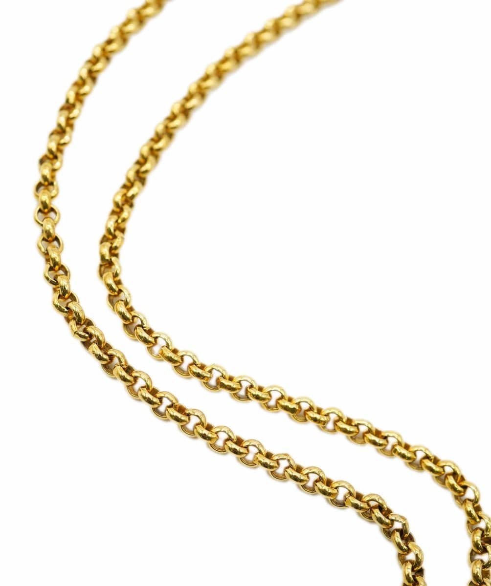 96P Vintage CC Hoop Necklace UKL1298