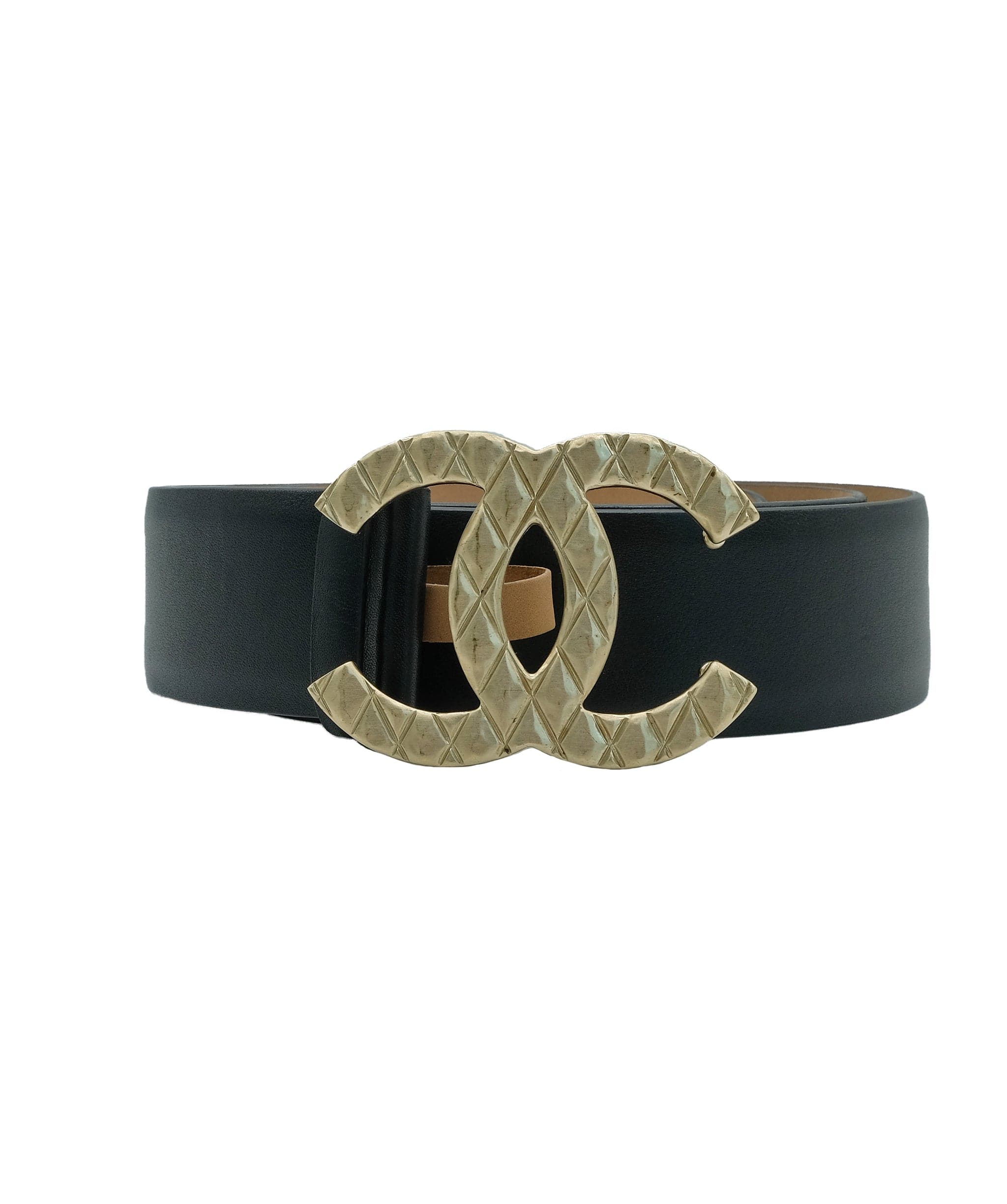 Chanel Chanel Black CC Belt RJC2563