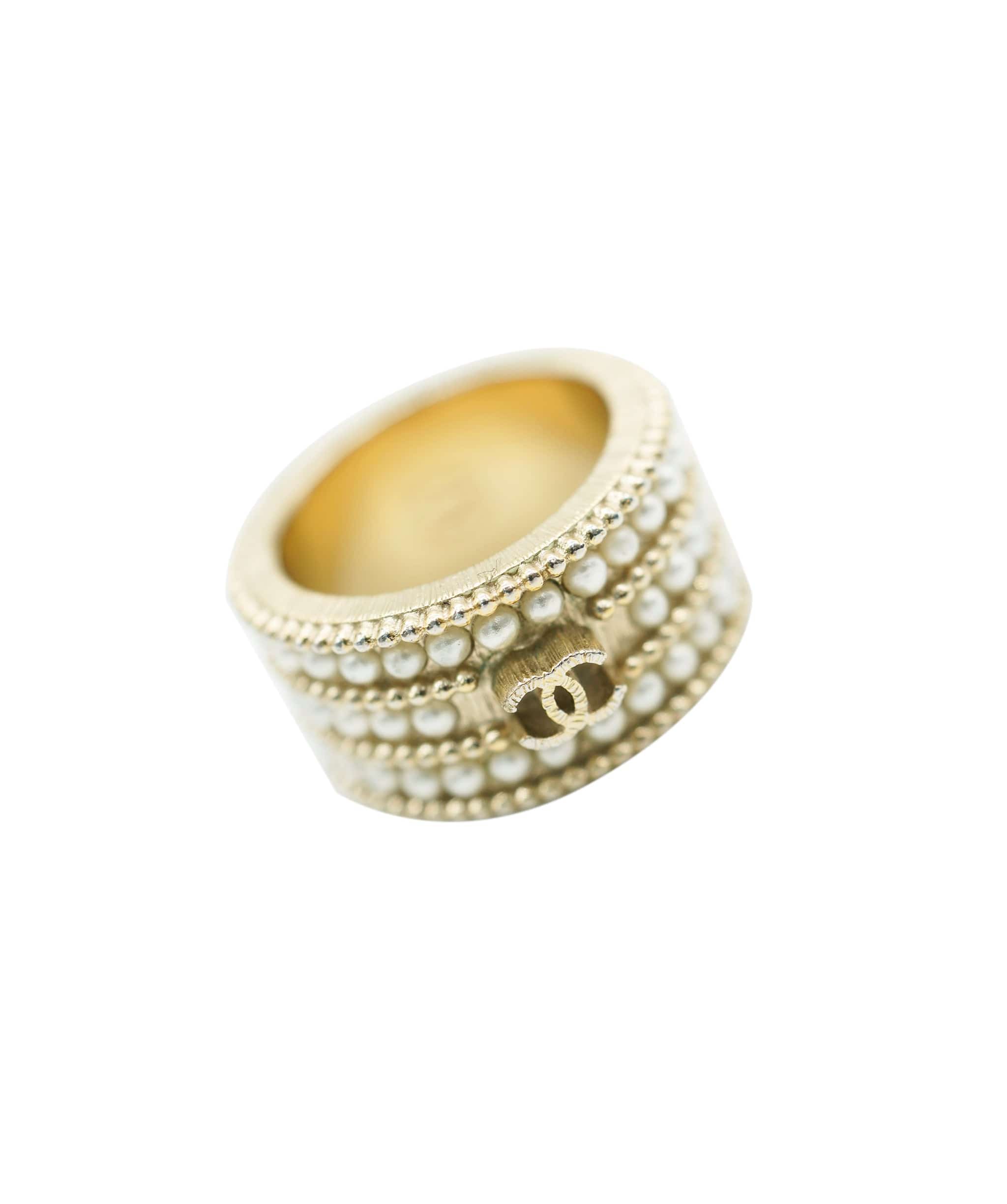 Chanel Chanel pearl ring ALC0533