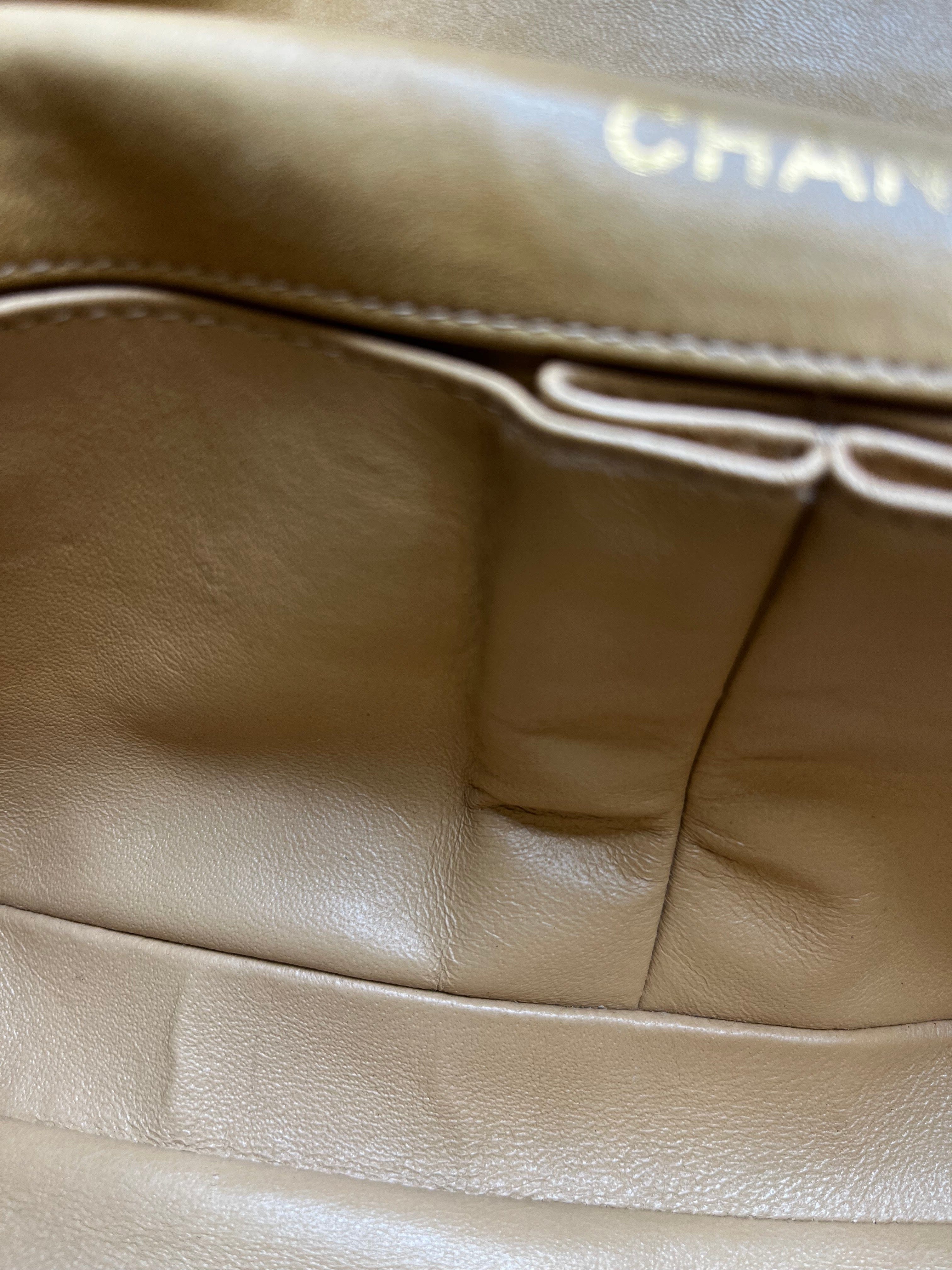 Chanel Chanel Vintage East West Crossbody Flap Bag