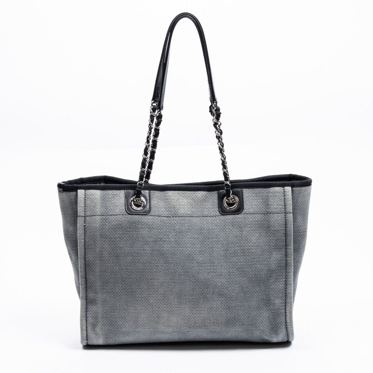 43. Lp x christos Chanel Small Grey Deauville Tote - AWL2169