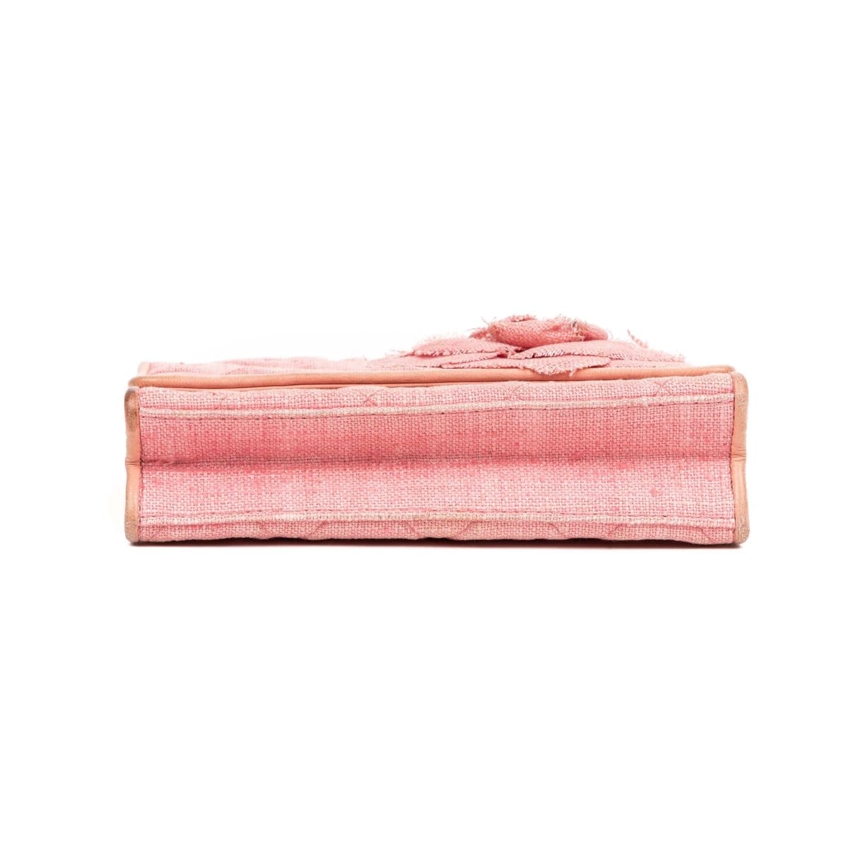 45. Lp x Christos Chanel Pink Camellia Canvas WOC - AWL2151