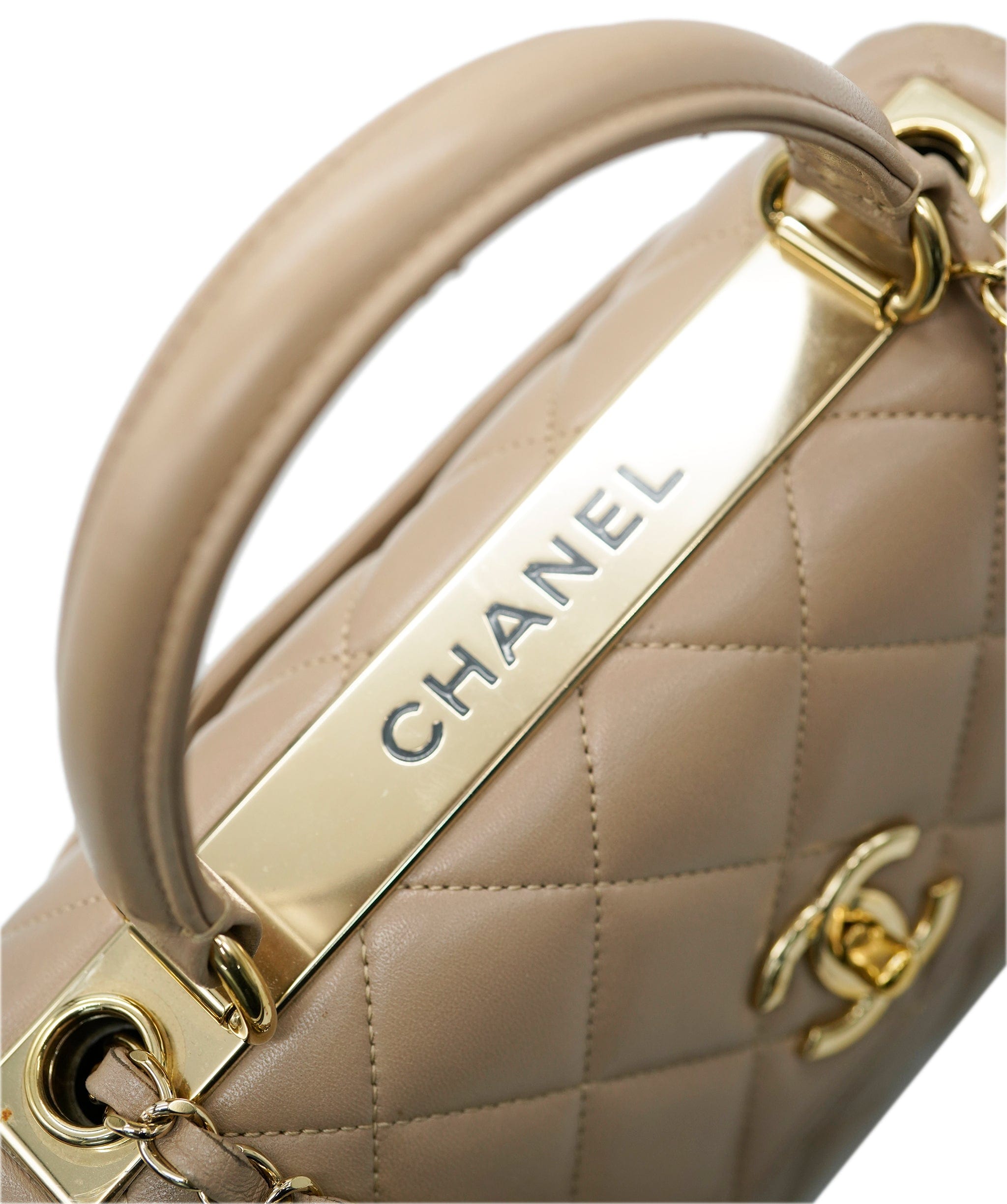 Chanel Beige Chanel Trendy Bag ASC5246