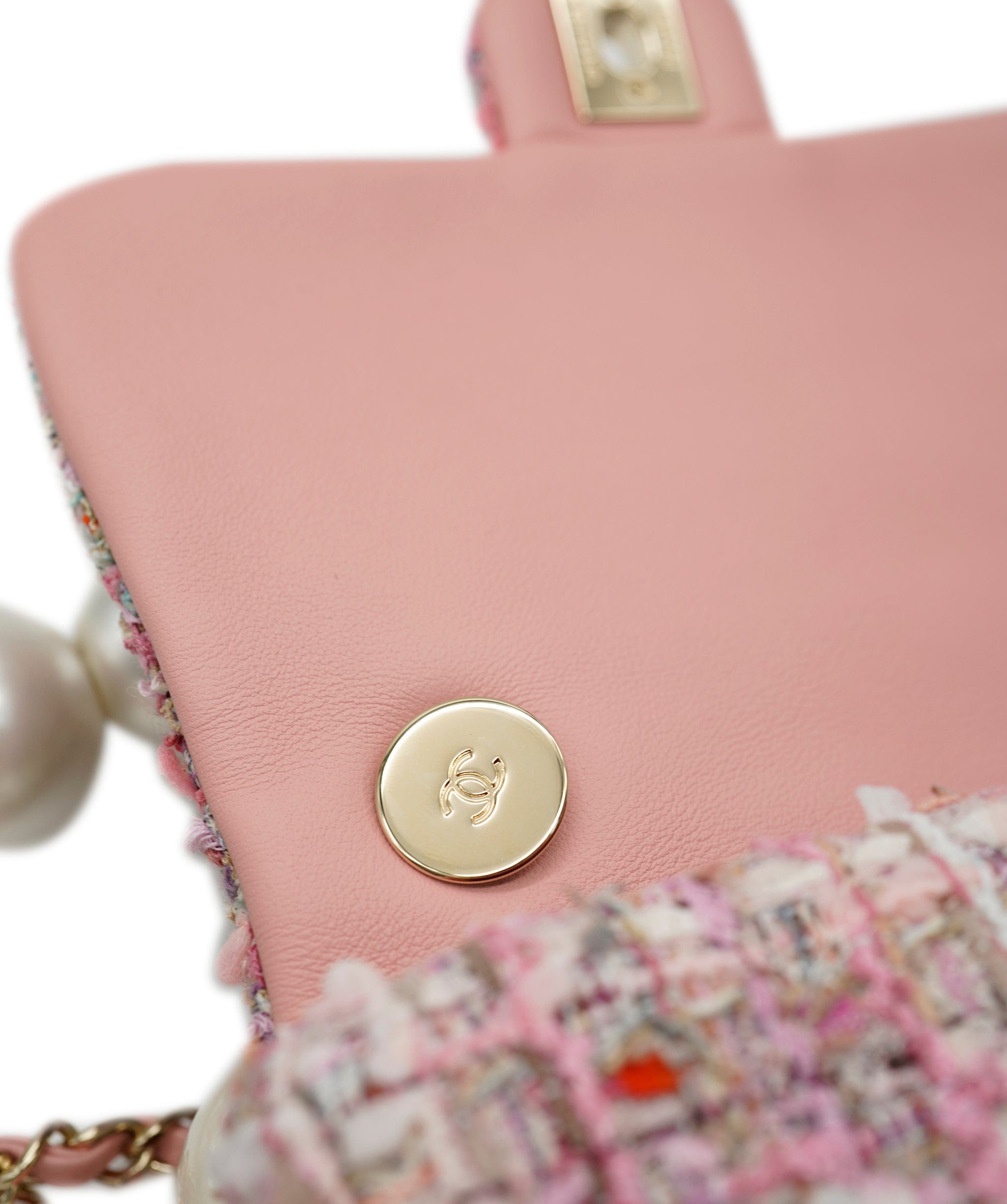 Chanel chanel-2019-spring/summer Pear handle flap bag