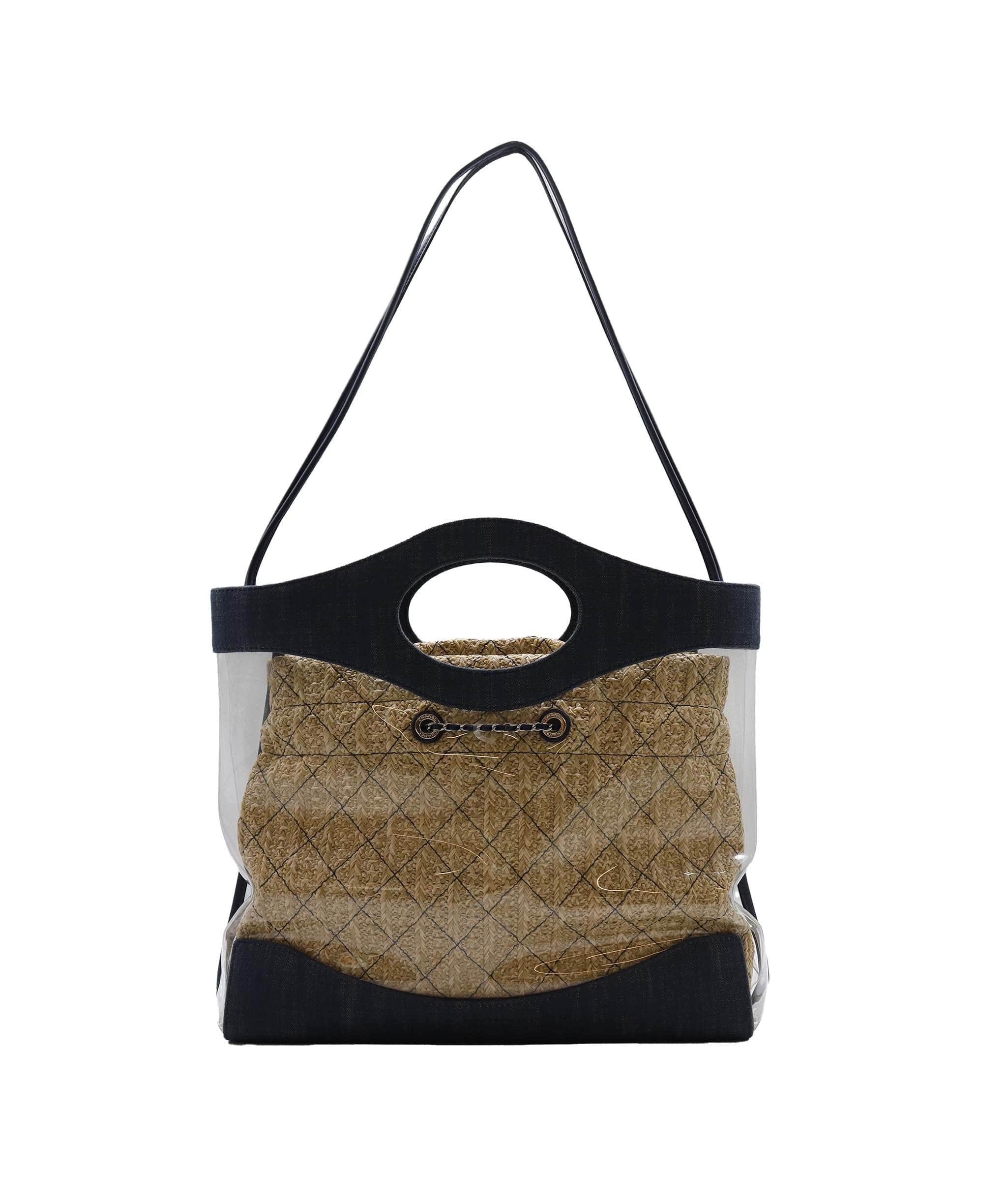 Chanel CHANEL 31 PVC & RAFFIA TOTE BAG RJC4444